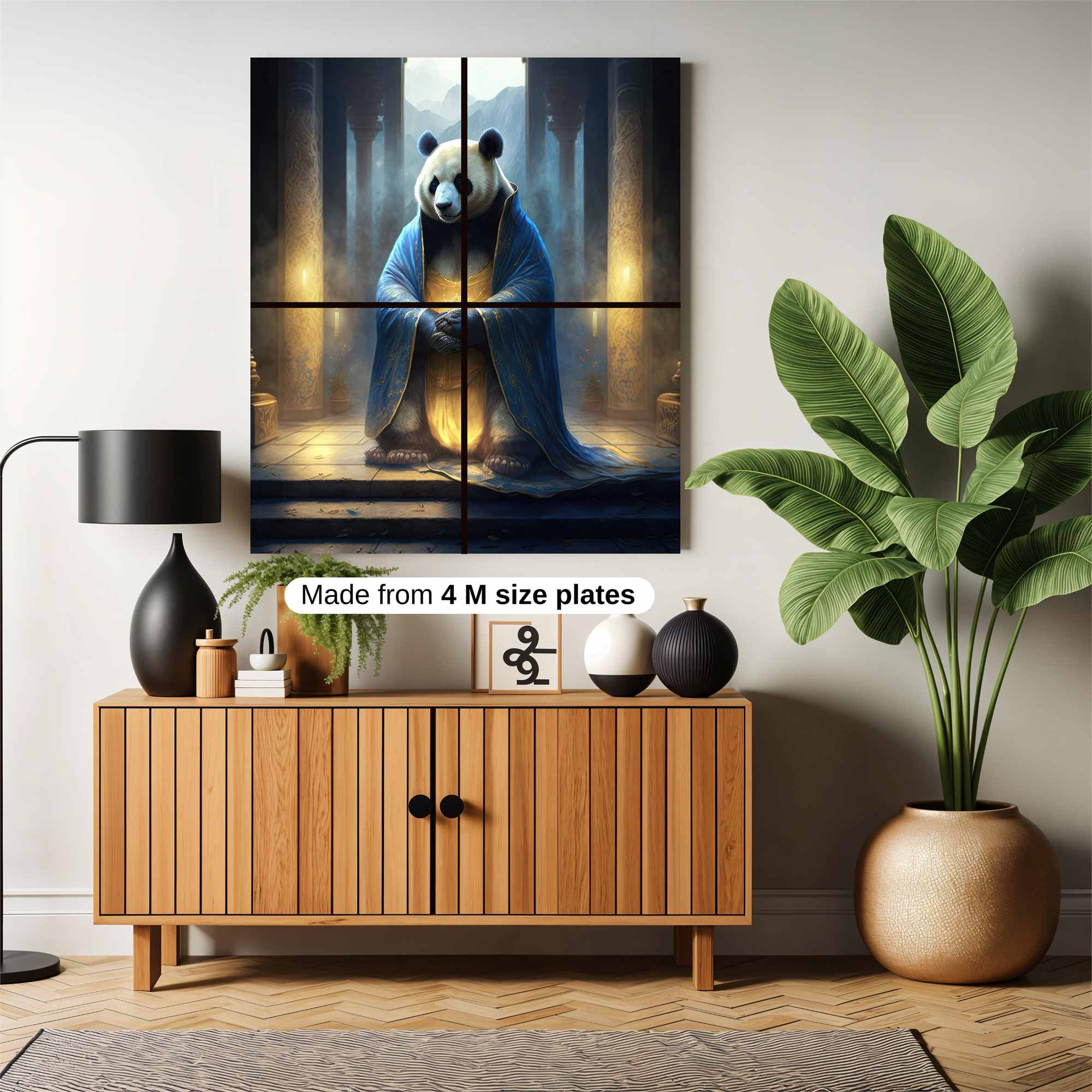 Panda Sage Safe Wall Magnetic / M