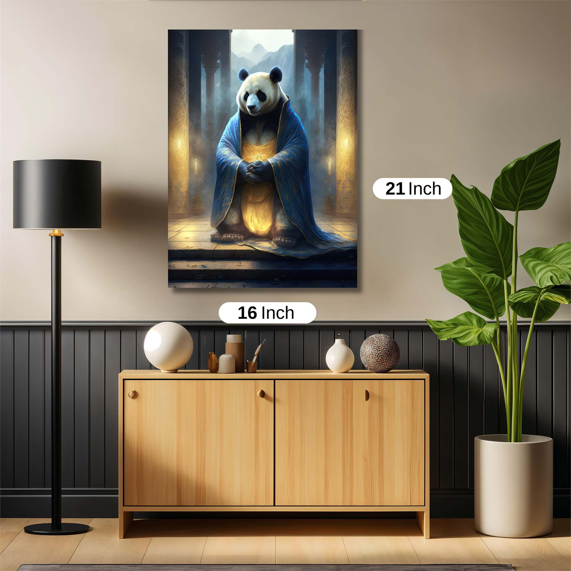 Panda Sage Safe Wall Magnetic / M