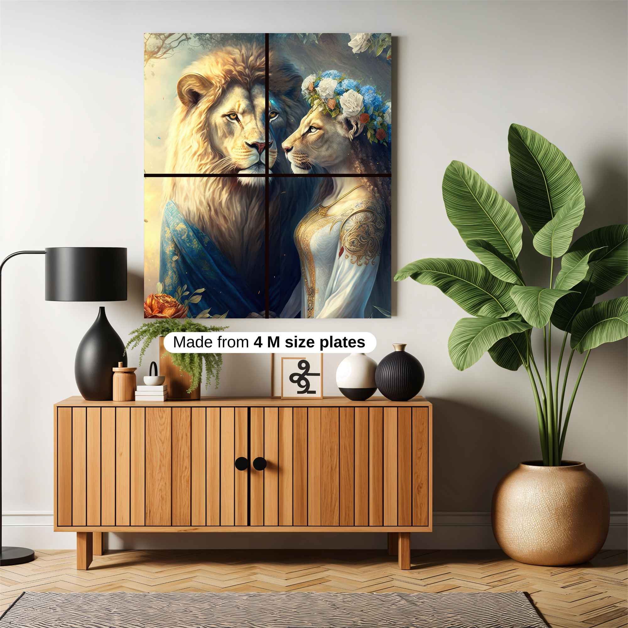 Lion Serenity Safe Wall Magnetic / M