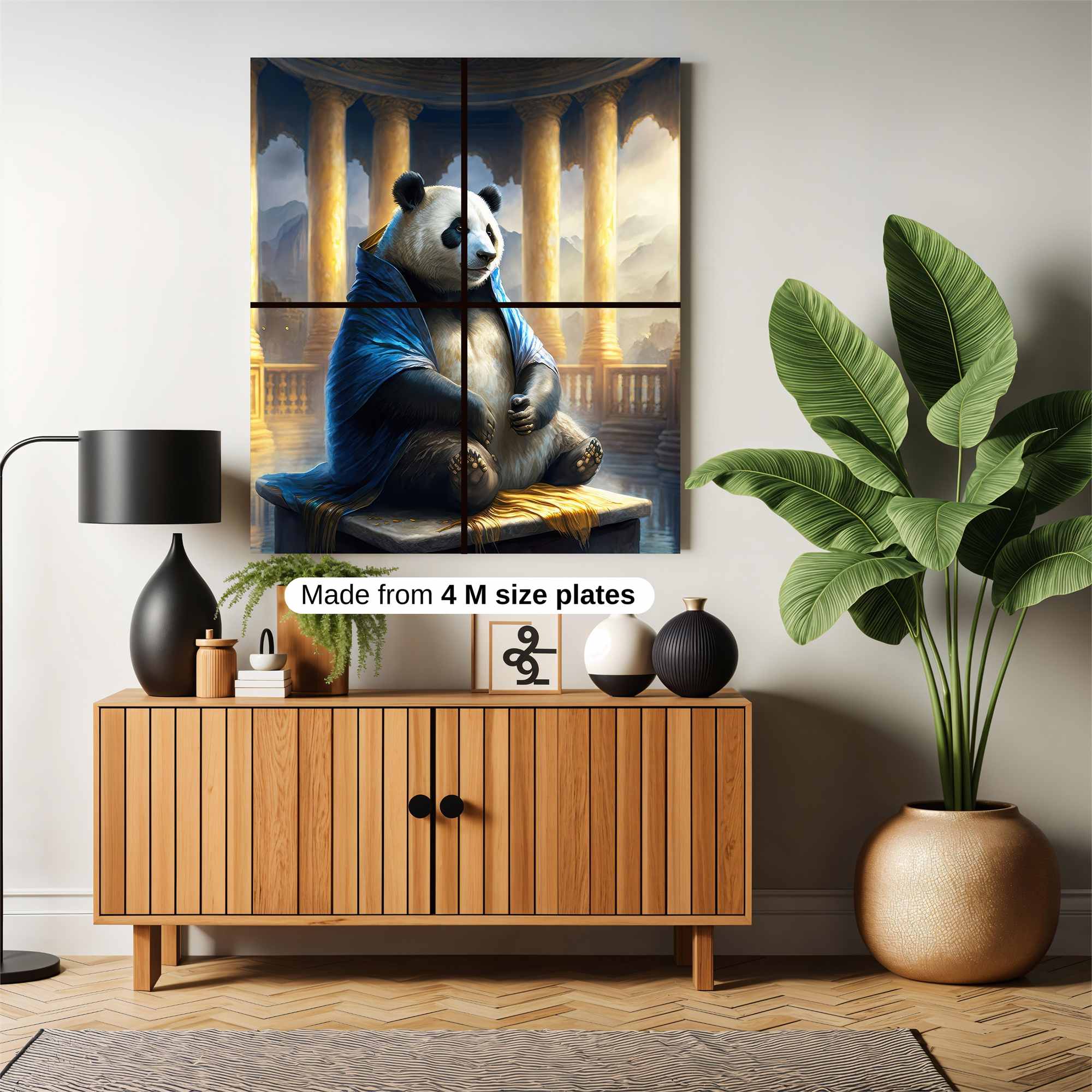 Panda Serenity Safe Wall Magnetic / M