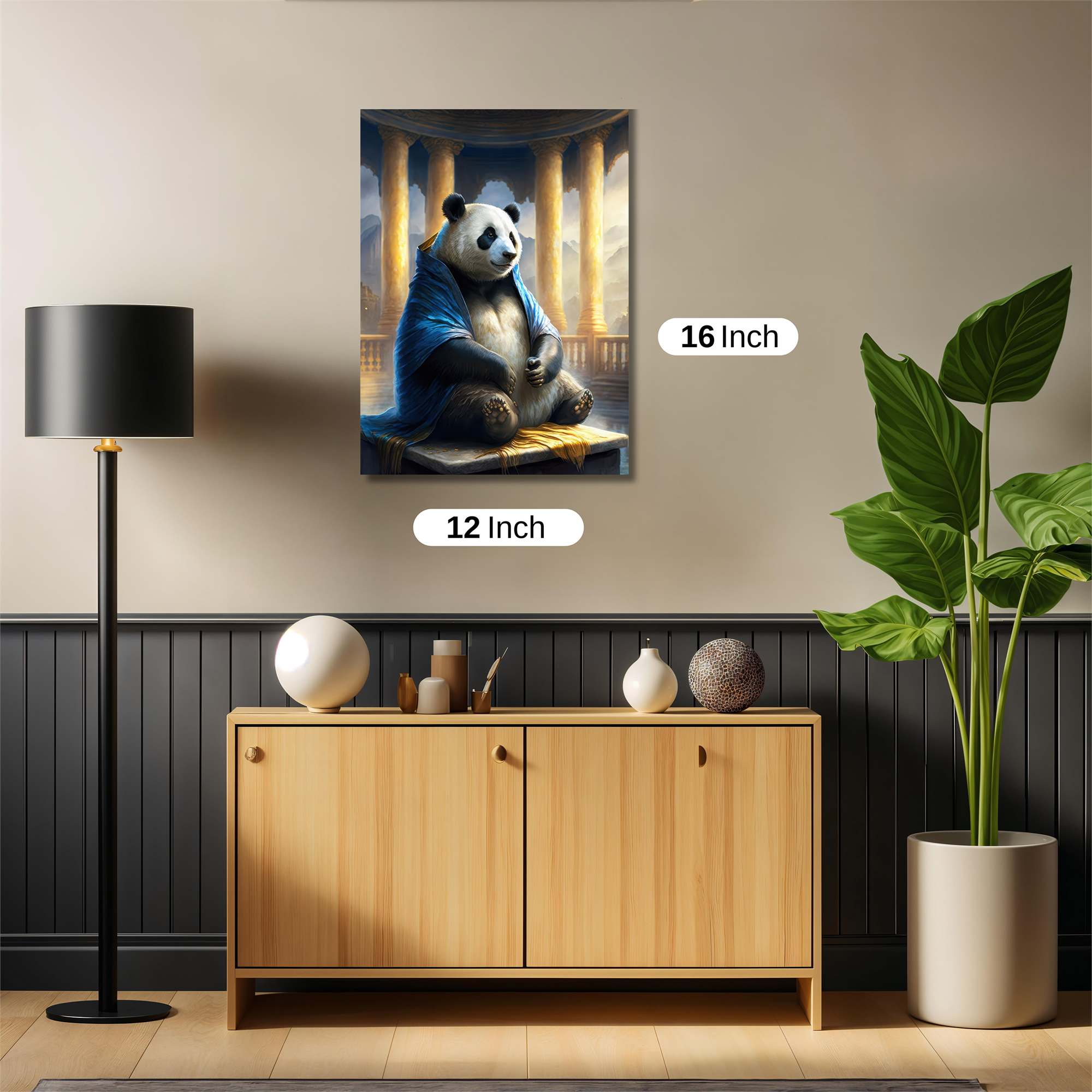 Panda Serenity Safe Wall Magnetic / M