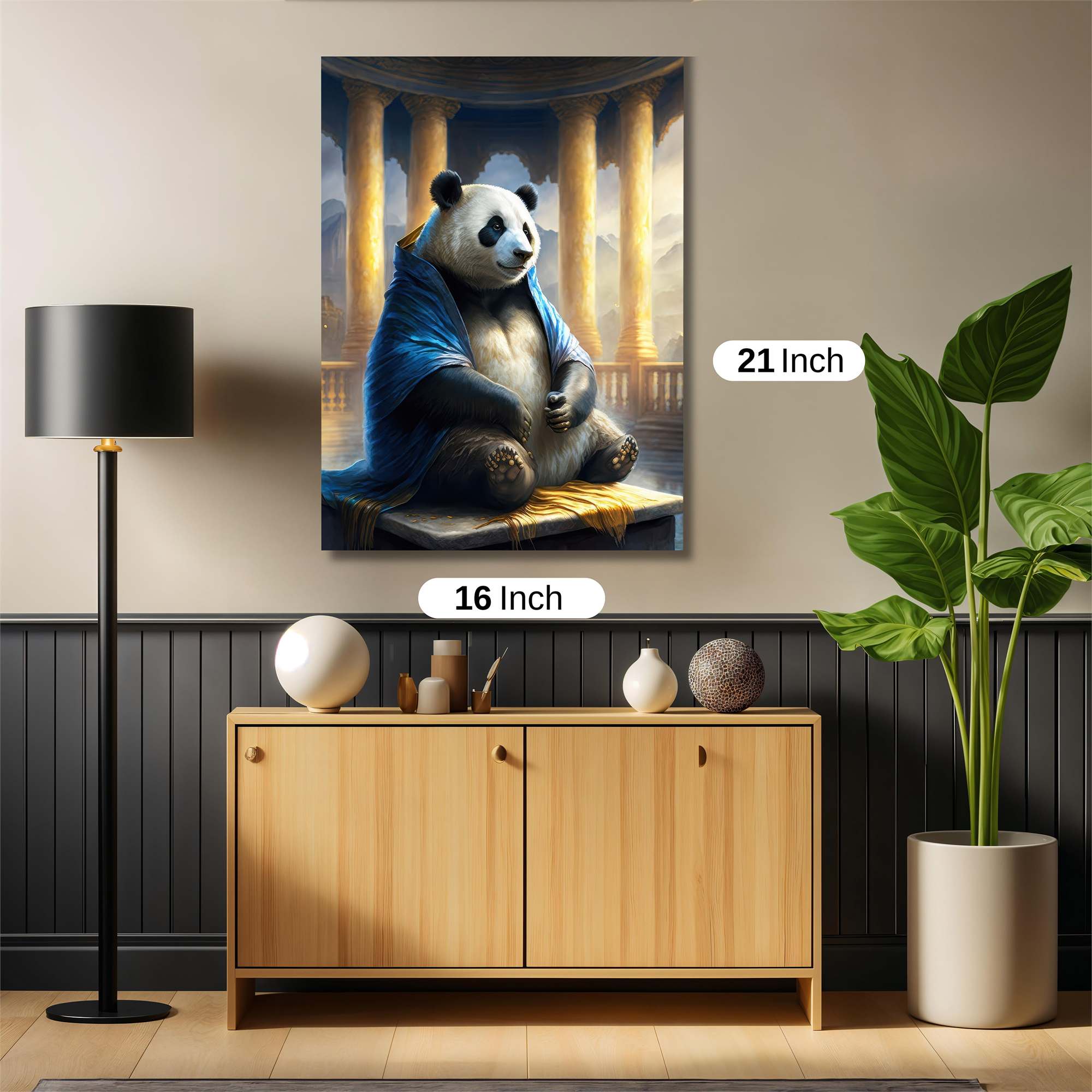 Panda Serenity Safe Wall Magnetic / M