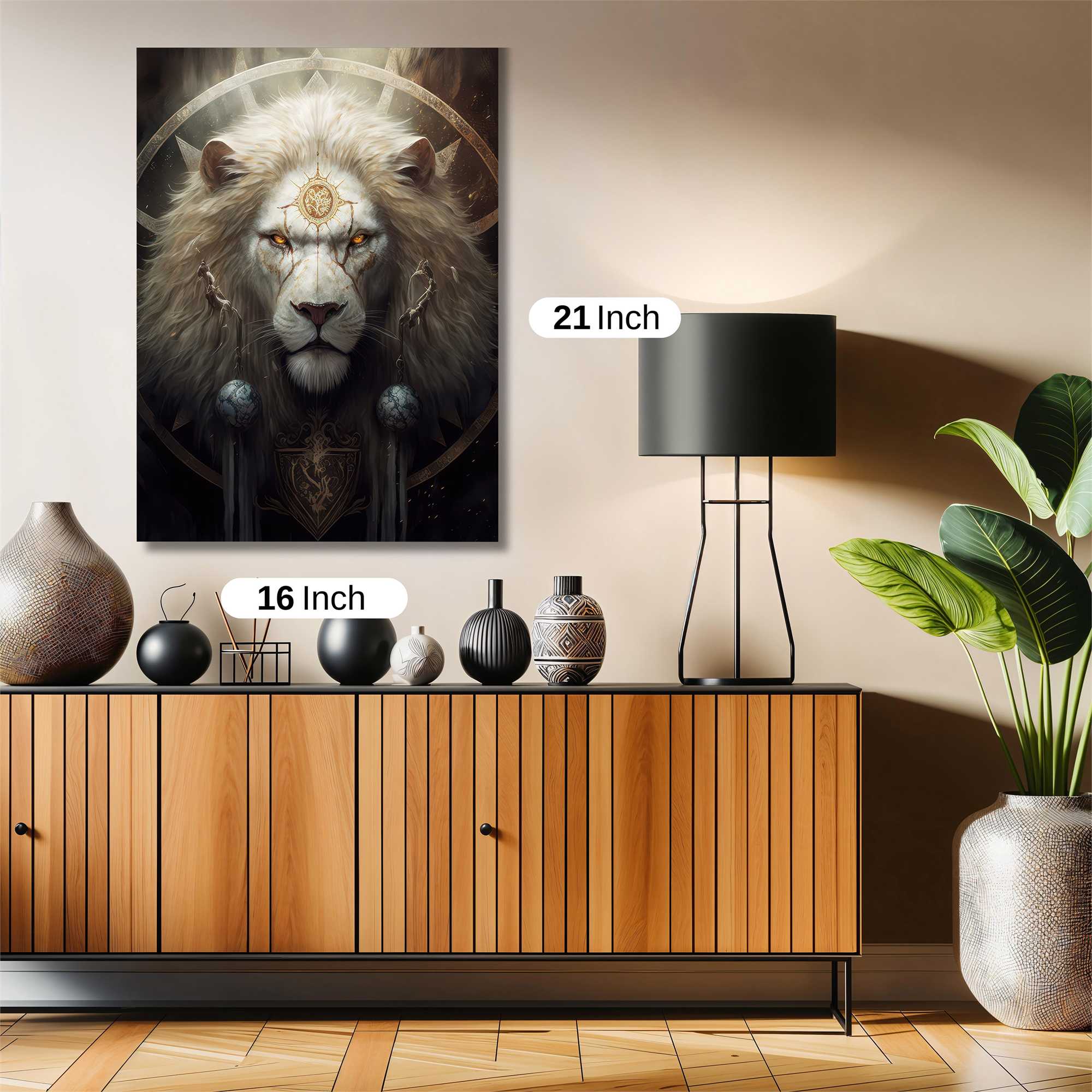 Lion Divine Safe Wall Magnetic / M