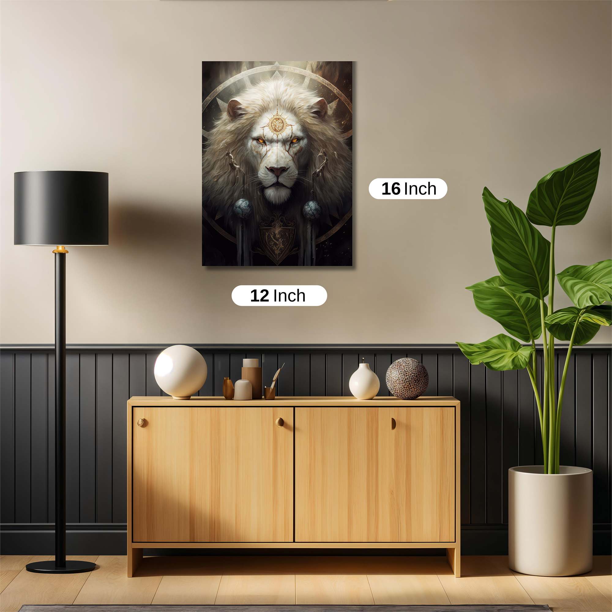 Lion Divine Safe Wall Magnetic / M