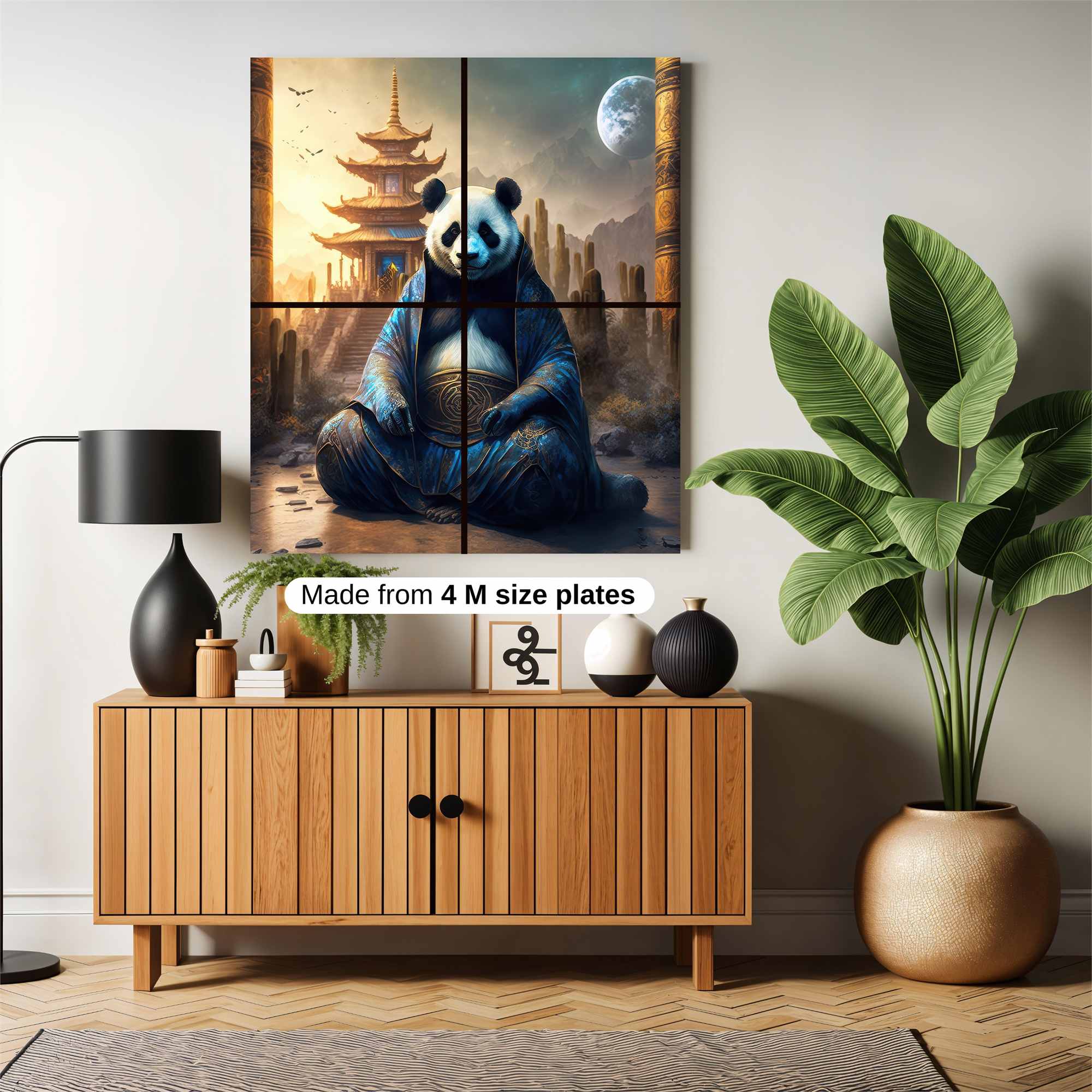 Panda Serenity Safe Wall Magnetic / M