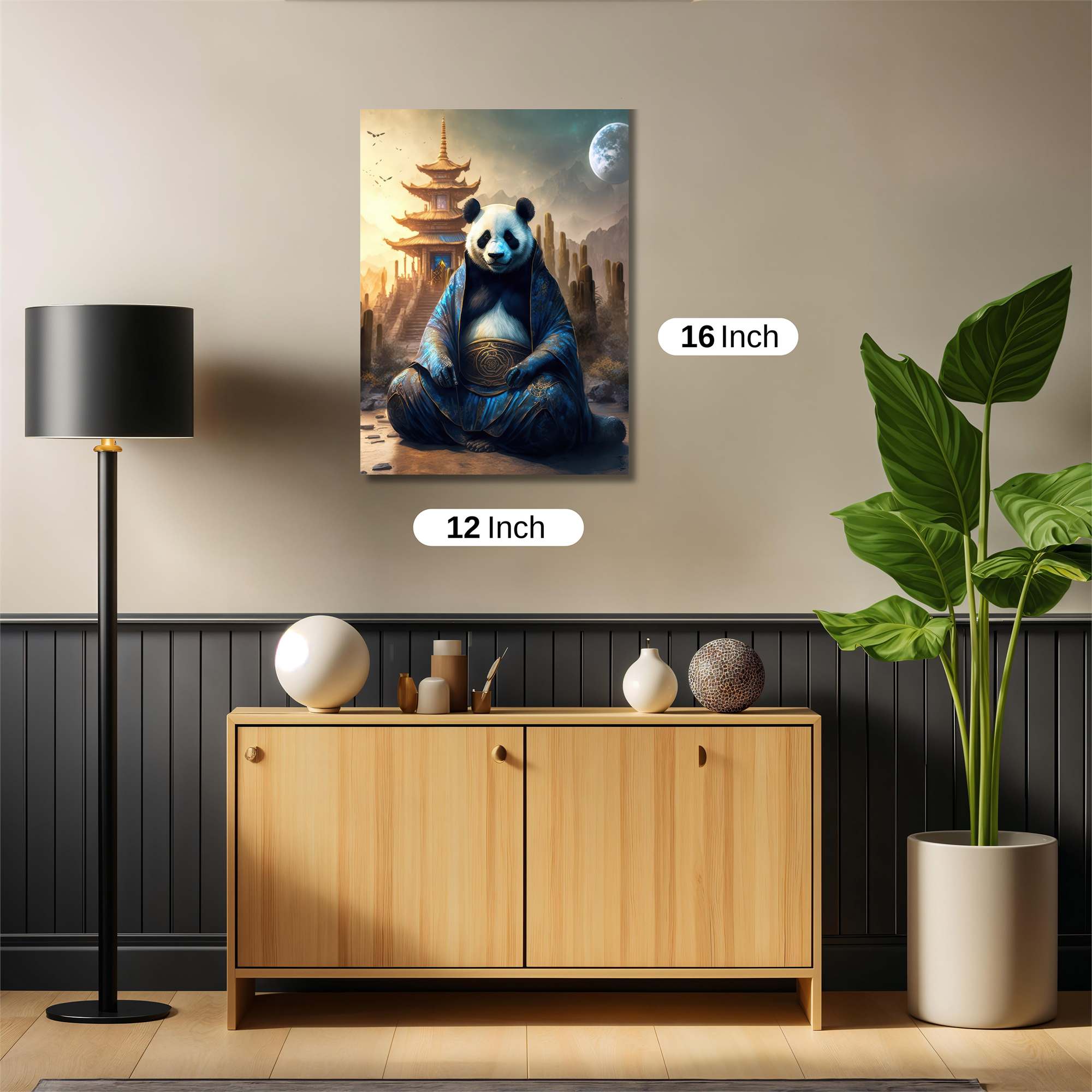 Panda Serenity Safe Wall Magnetic / M