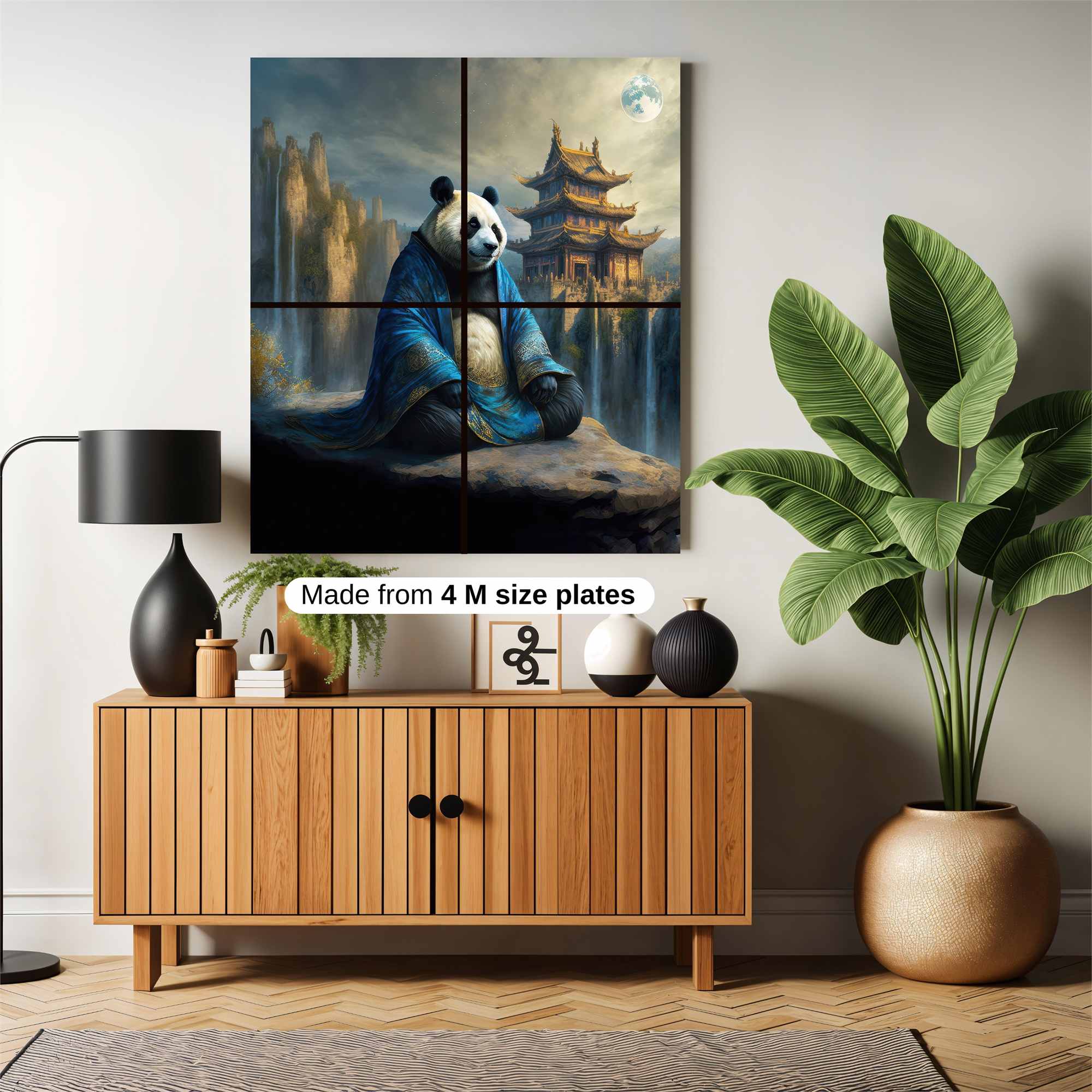 Panda Serenity Safe Wall Magnetic / M