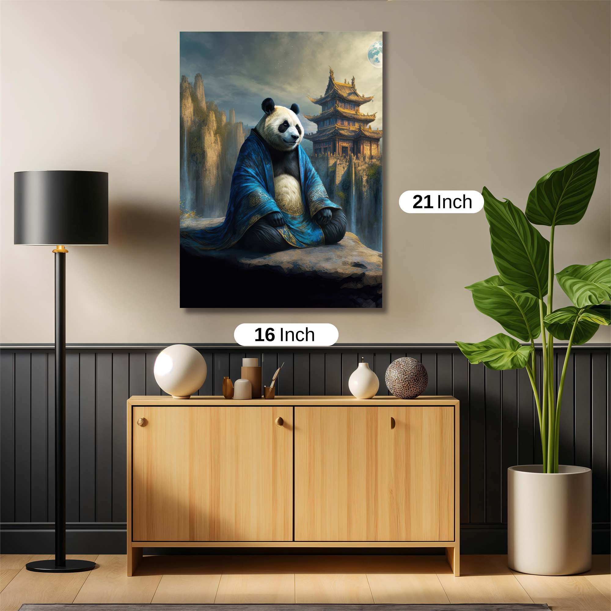 Panda Serenity Safe Wall Magnetic / M