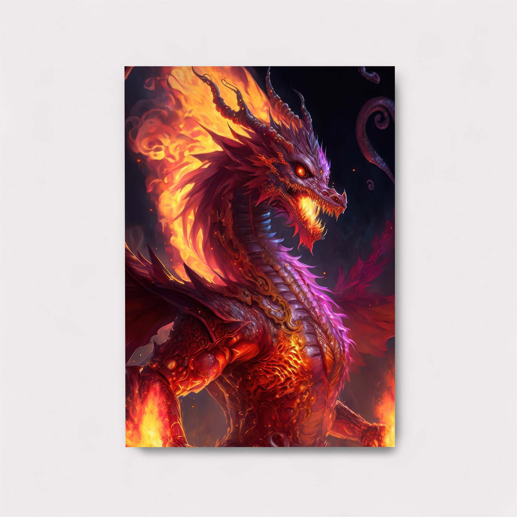 Inferno Majesty Safe Wall Magnetic / M