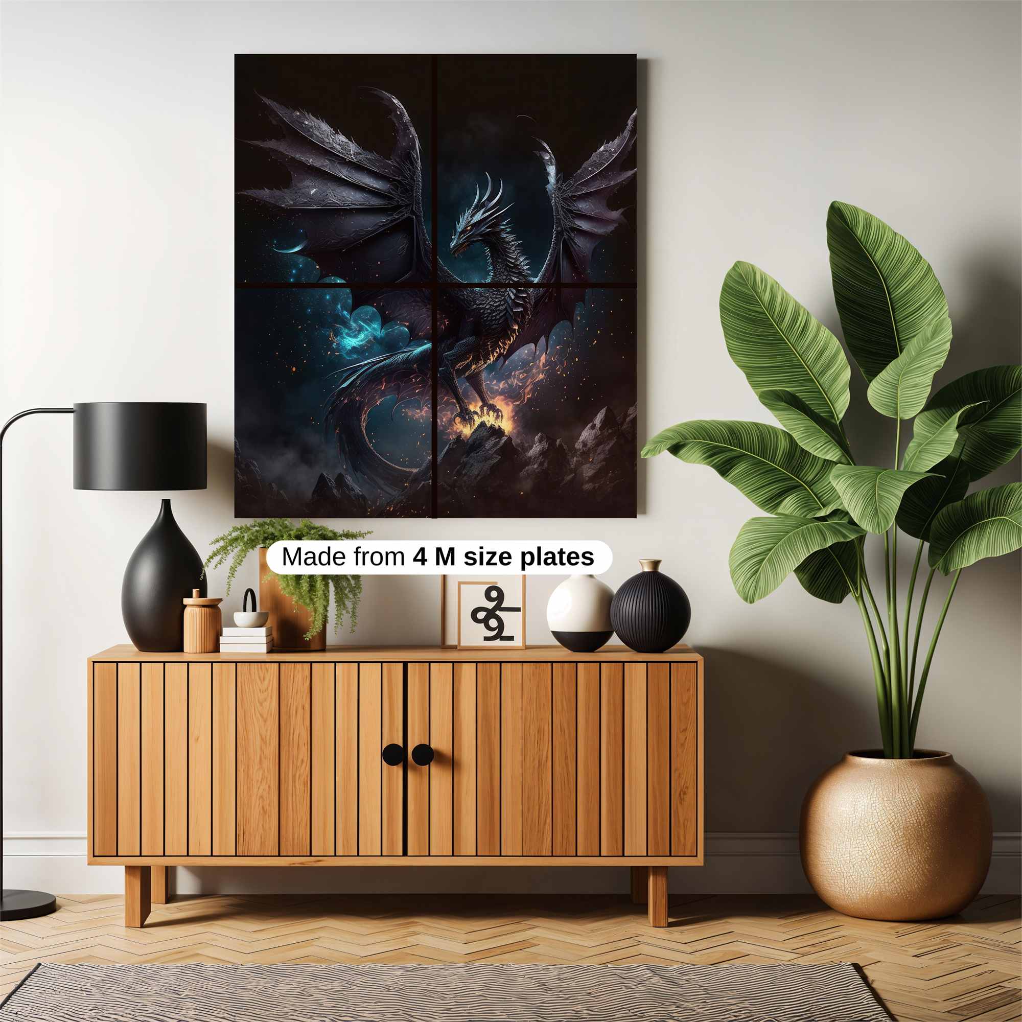 Dragon Majesty Safe Wall Magnetic / M