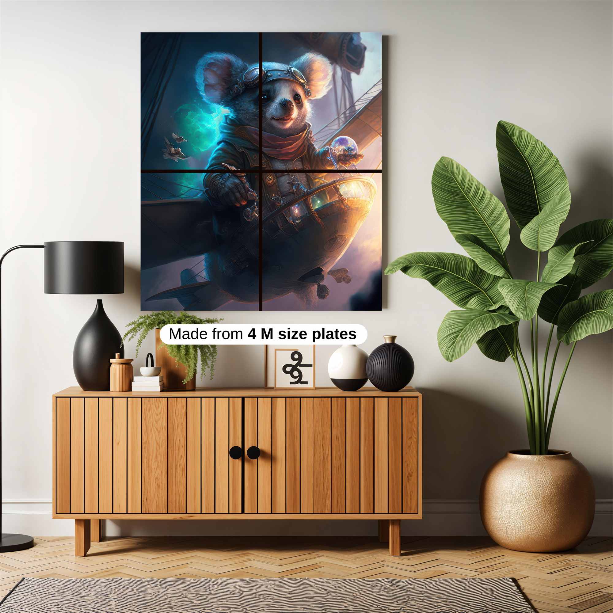 Mouse Aviator Safe Wall Magnetic / M