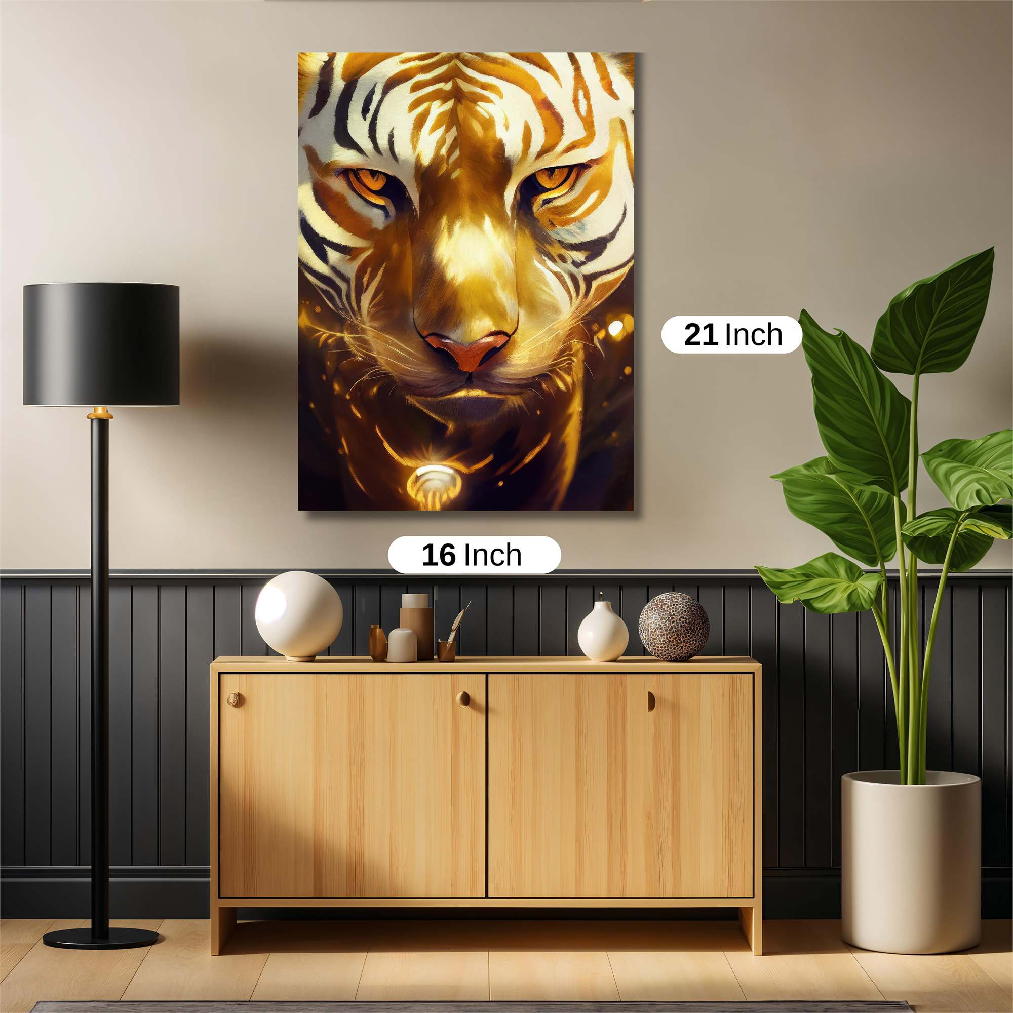 Tiger Radiance Safe Wall Magnetic / M