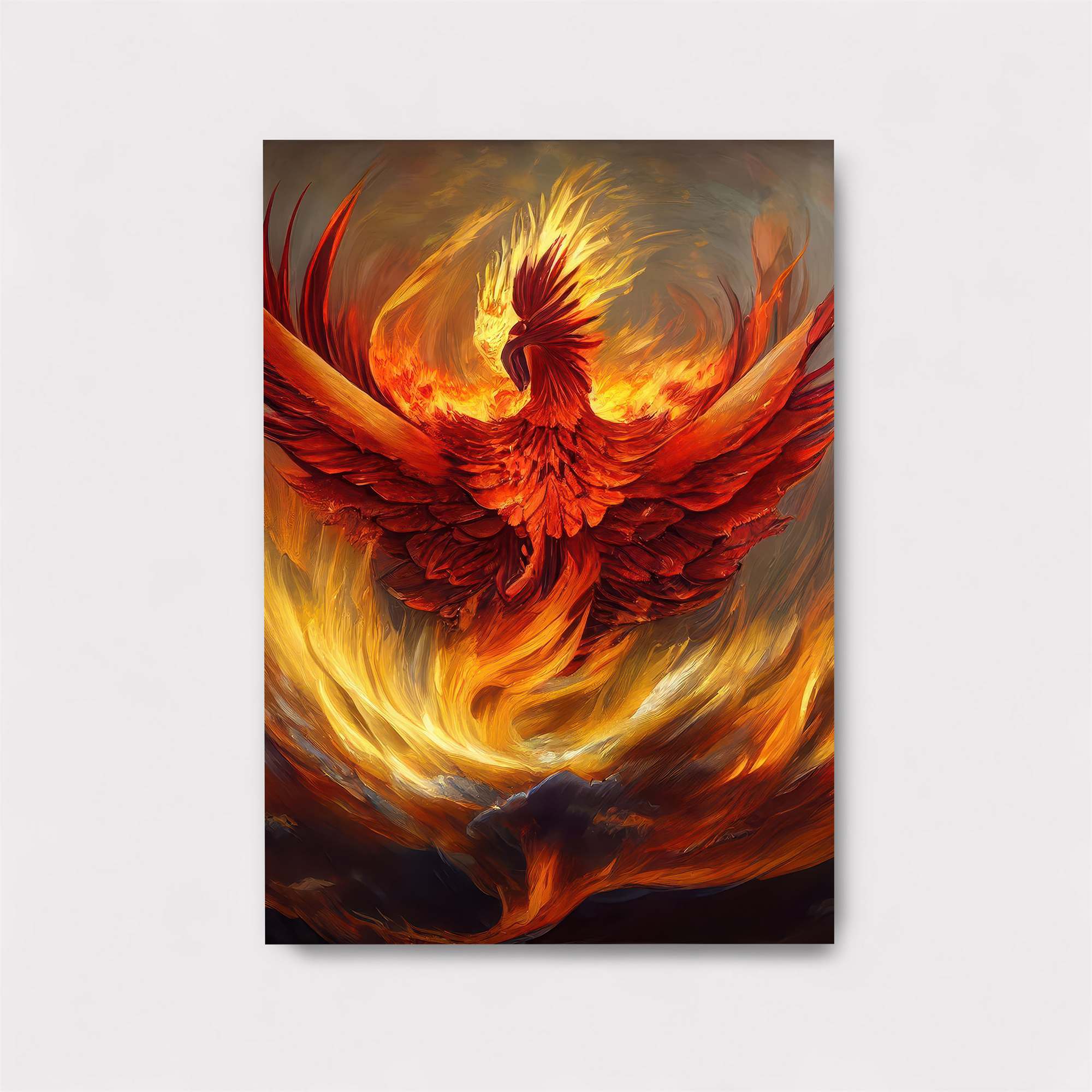 Phoenix Rebirth Safe Wall Magnetic / M