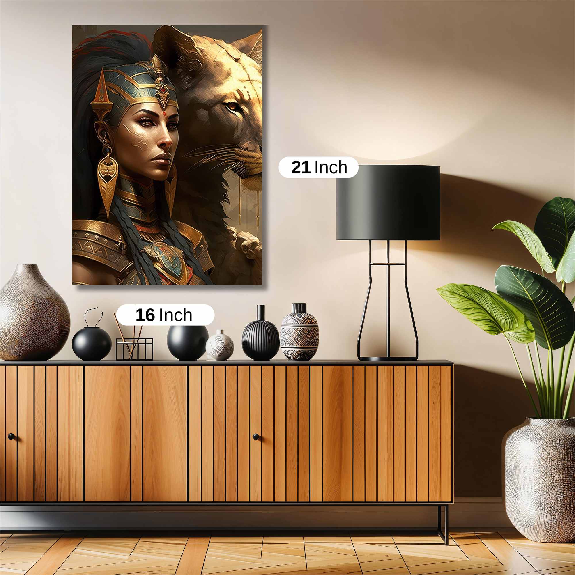 Lioness Majesty Safe Wall Magnetic / M