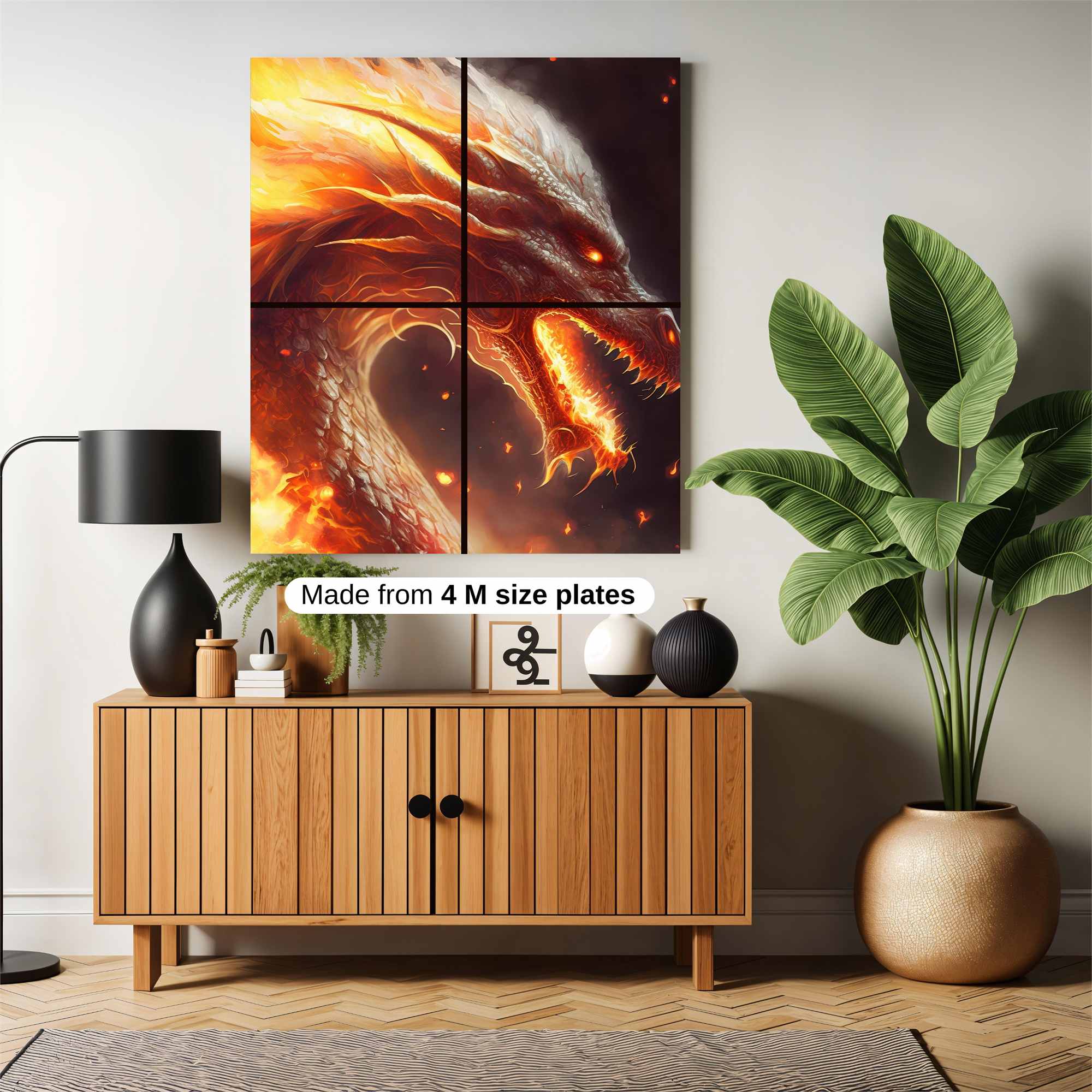 Inferno Rage Safe Wall Magnetic / M