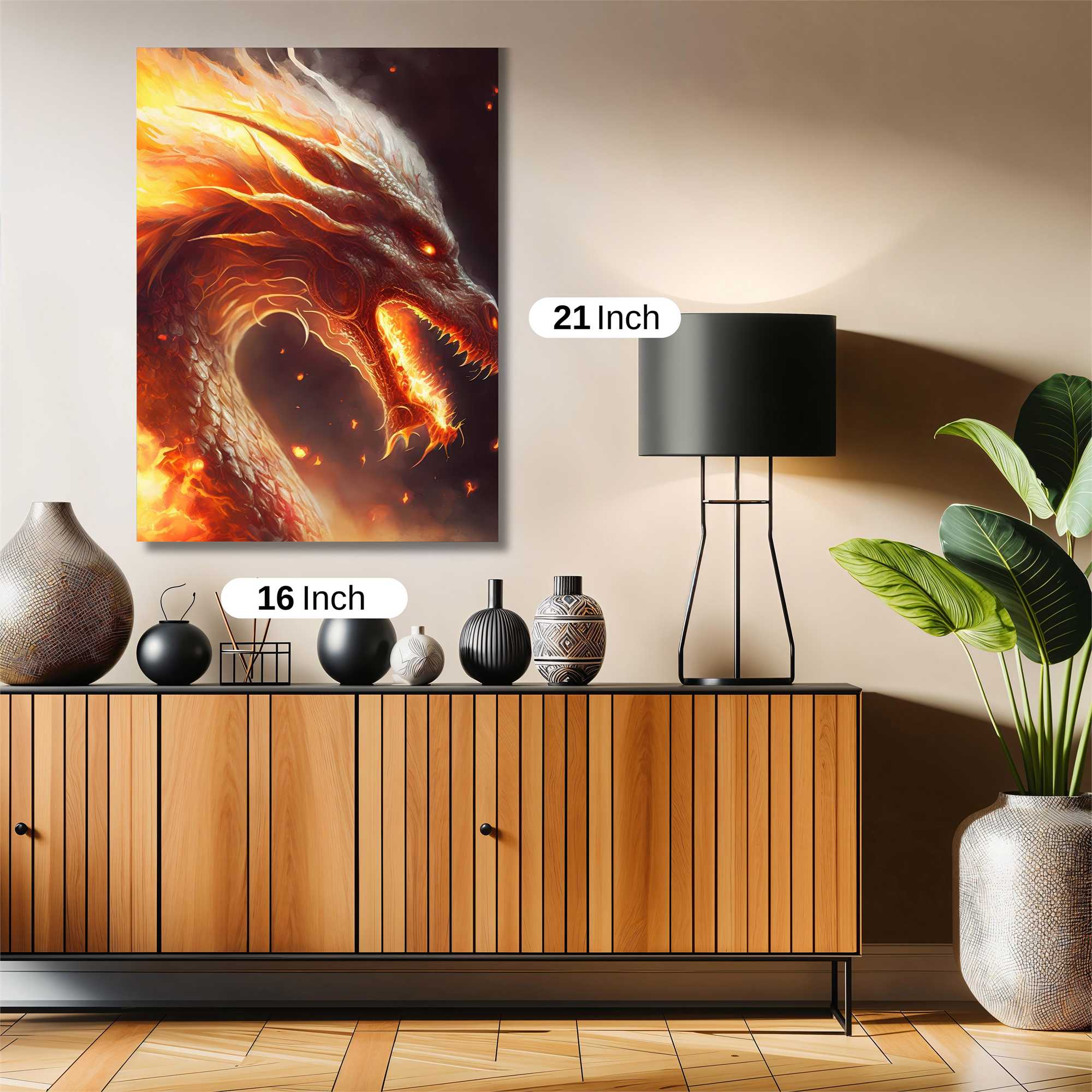 Inferno Rage Safe Wall Magnetic / M