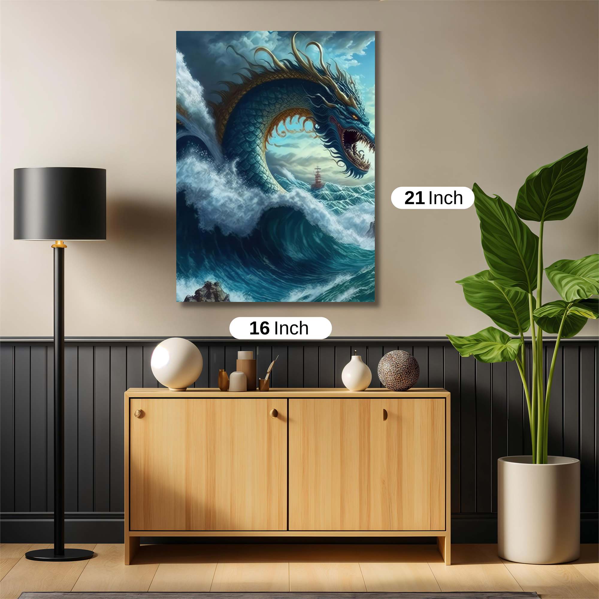 Dragon Tempest Safe Wall Magnetic / M