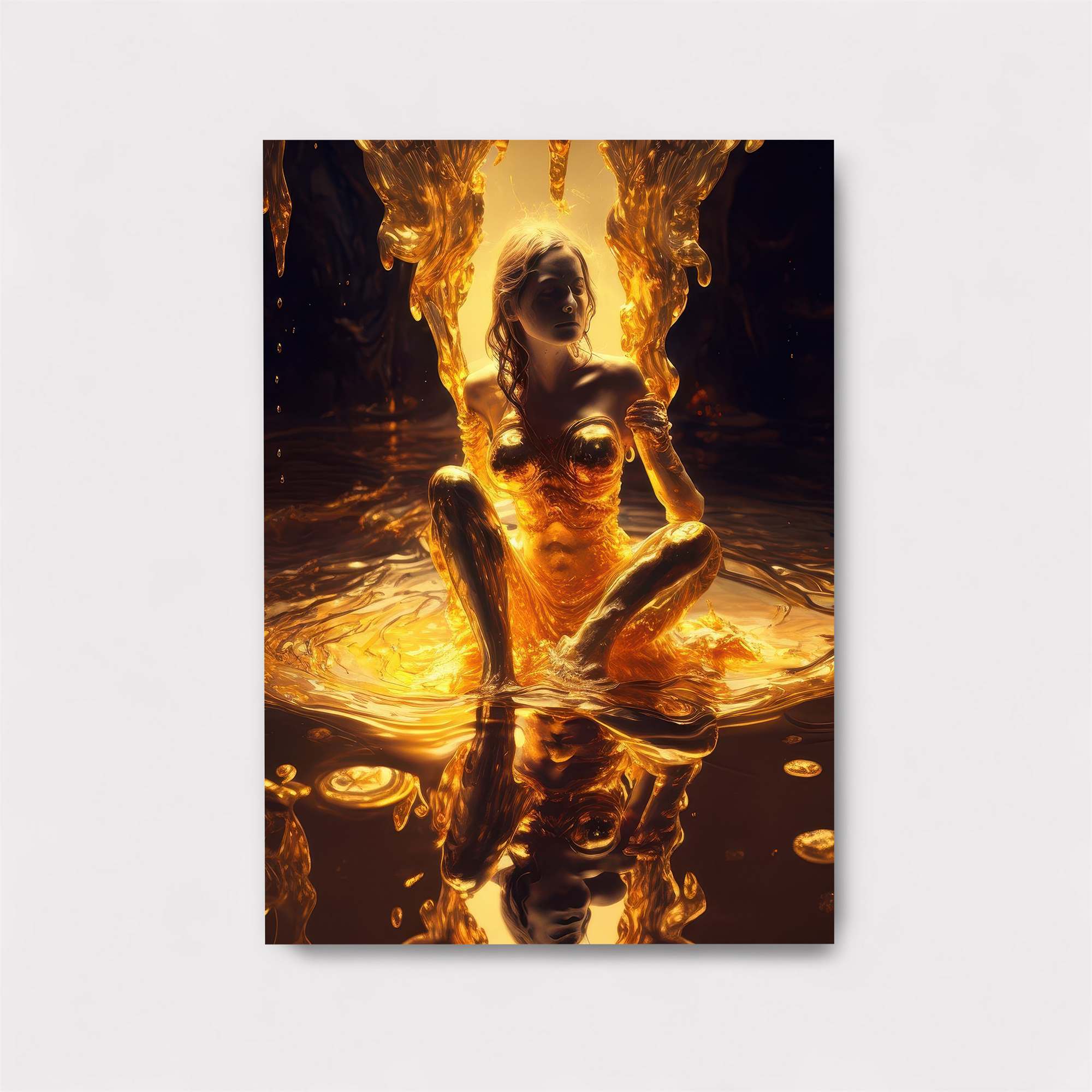 Golden Serenity Safe Wall Magnetic / M