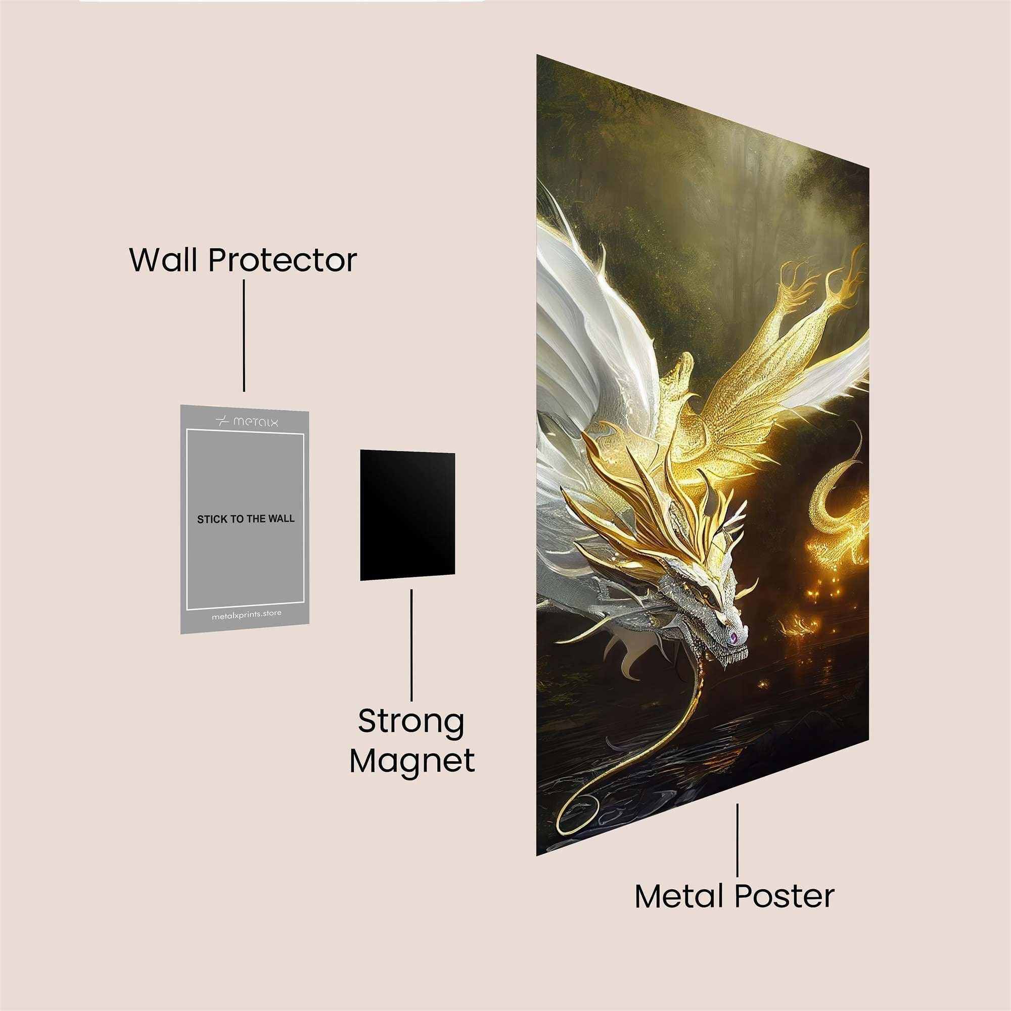 Dragon Radiance Safe Wall Magnetic / M