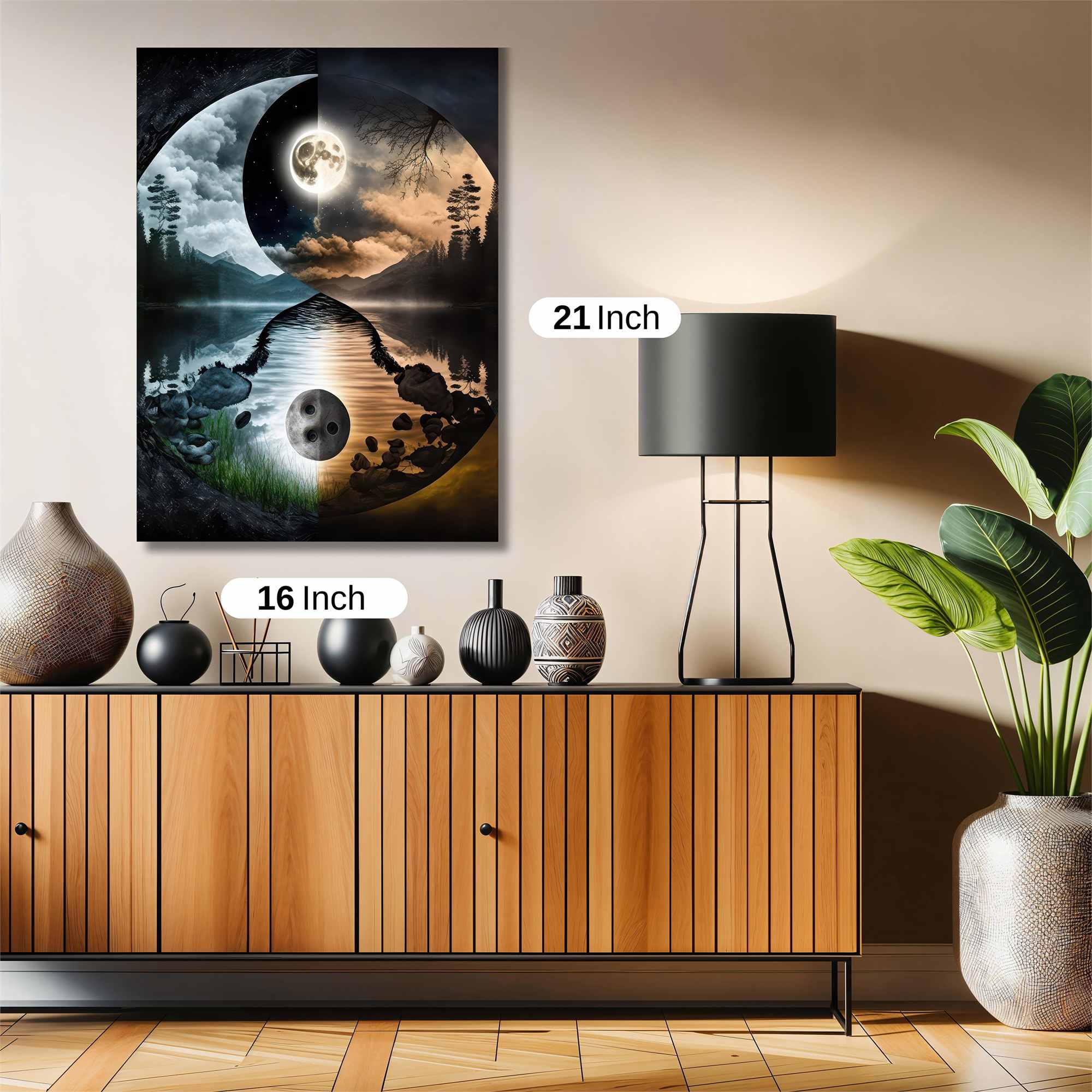 Moonlit Harmony Safe Wall Magnetic / M