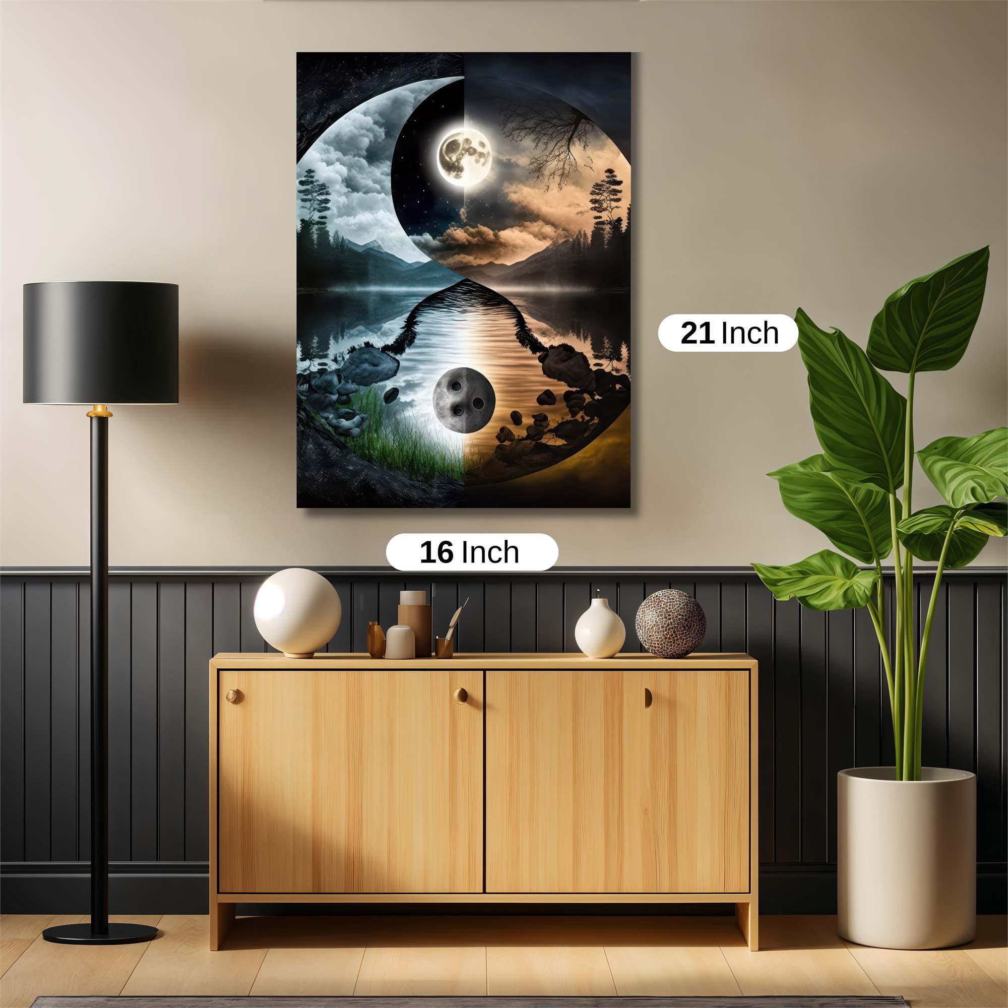 Moonlit Harmony Safe Wall Magnetic / M