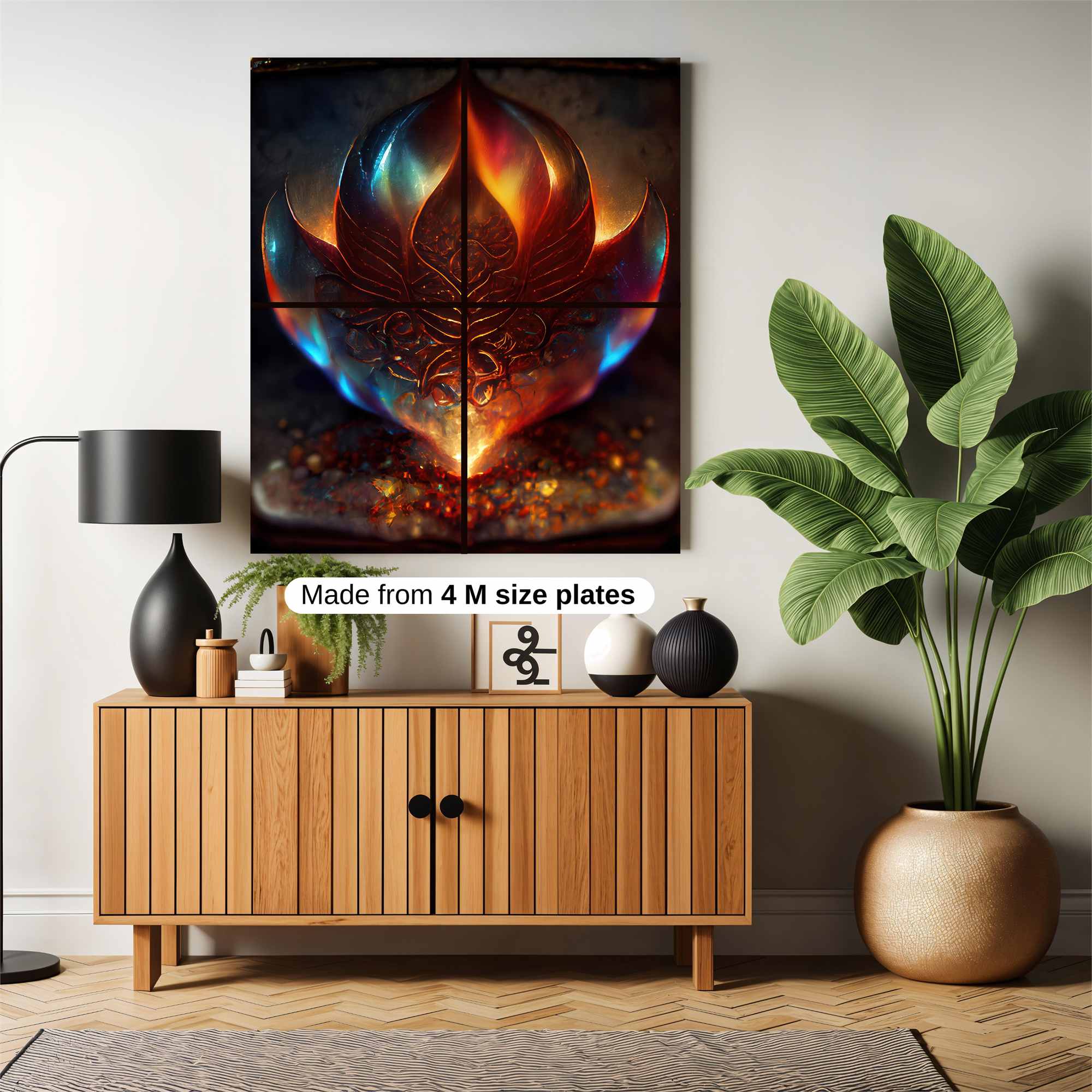 Lotus Radiance Safe Wall Magnetic / M