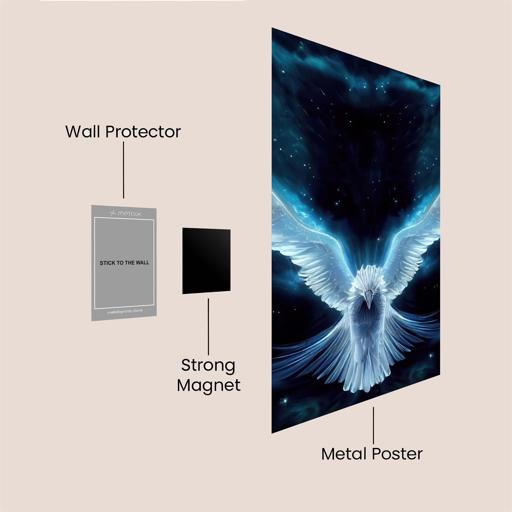 Phoenix Radiance Safe Wall Magnetic / M