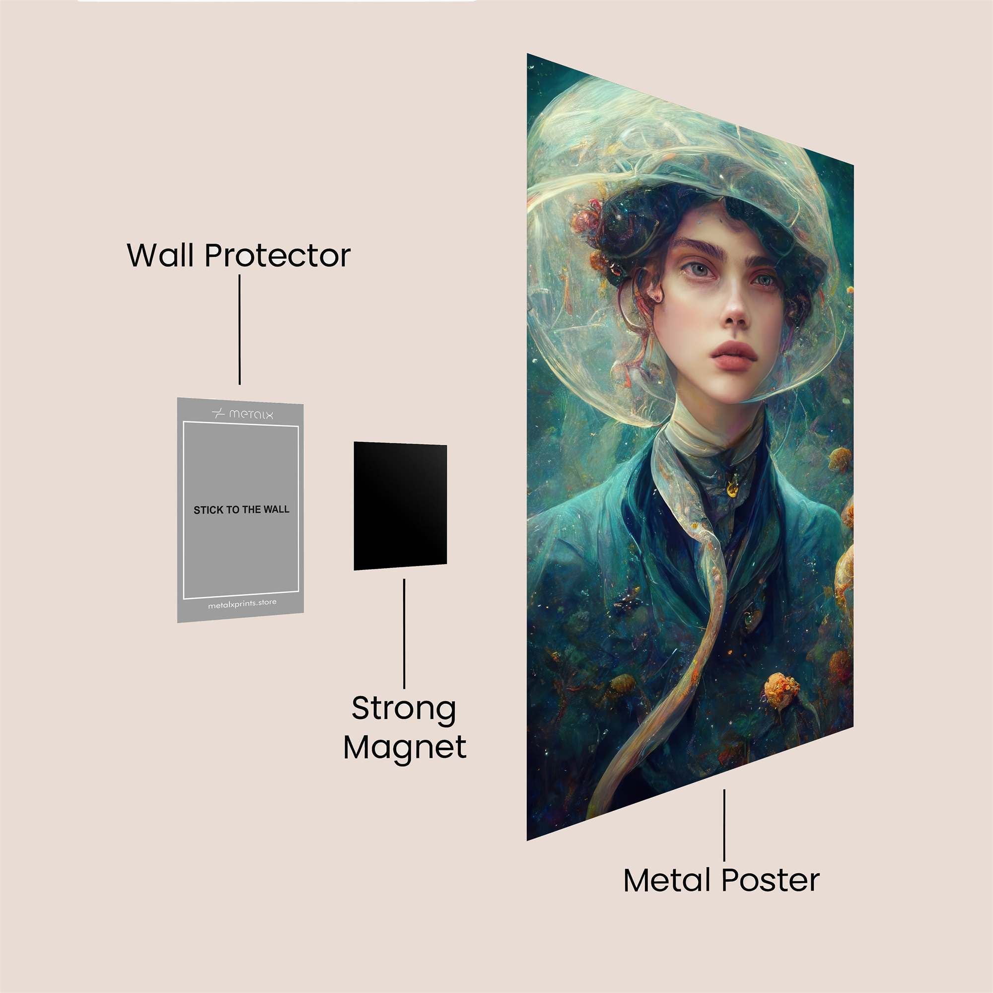 Mystic Enigma Safe Wall Magnetic / M