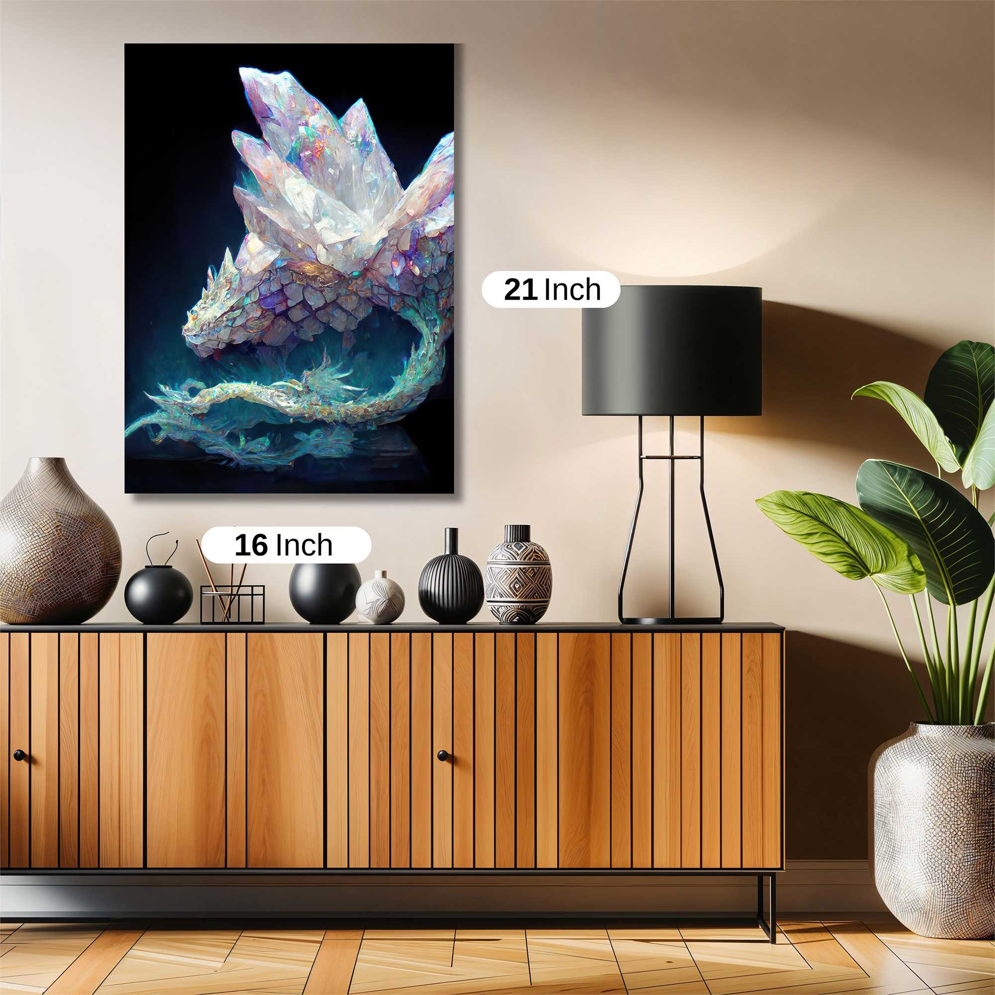 Crystal Serenity Safe Wall Magnetic / M