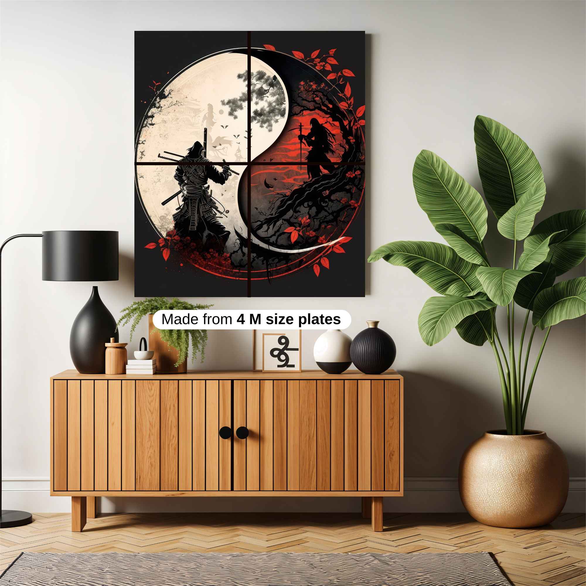 Samurai Serenity Safe Wall Magnetic / M