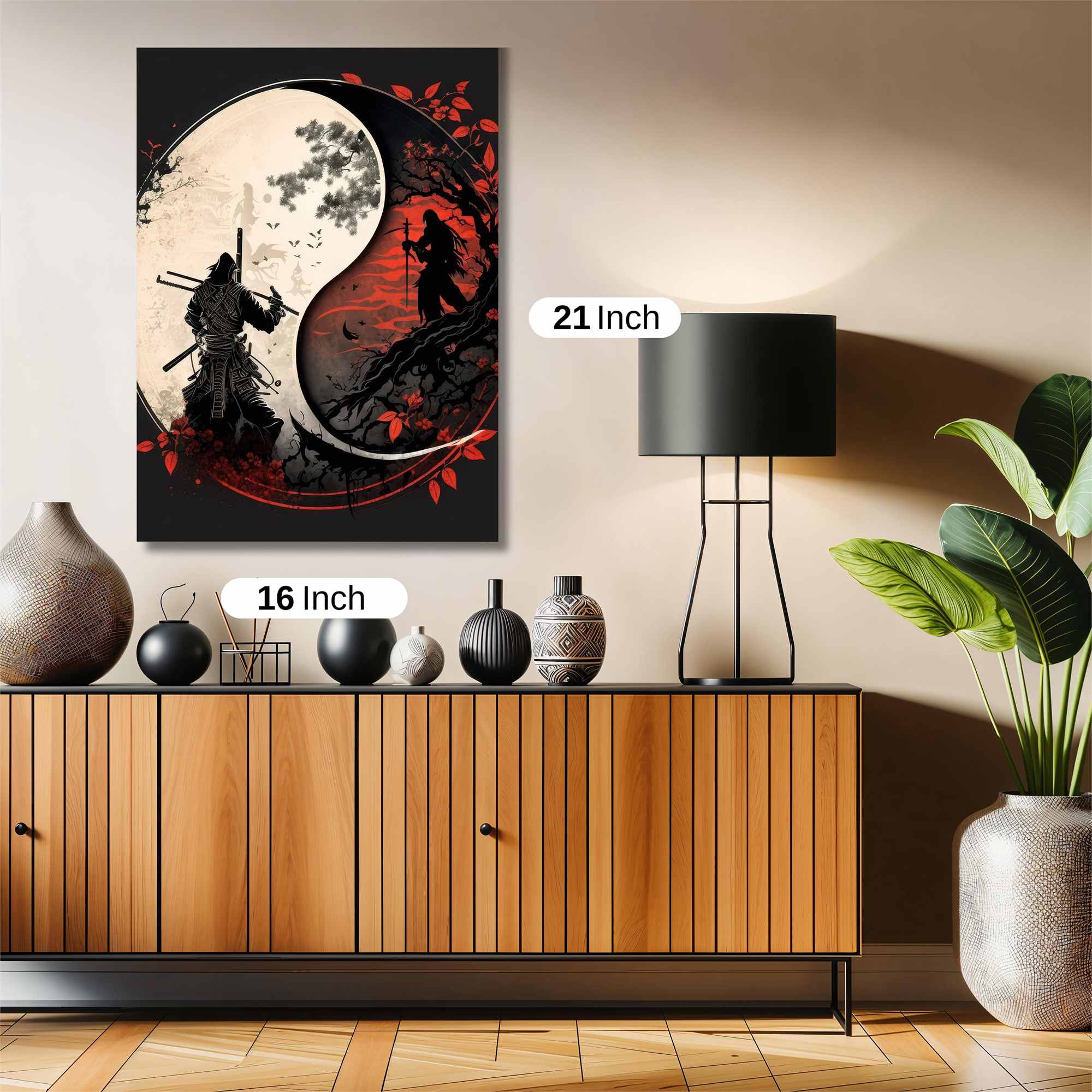 Samurai Serenity Safe Wall Magnetic / M