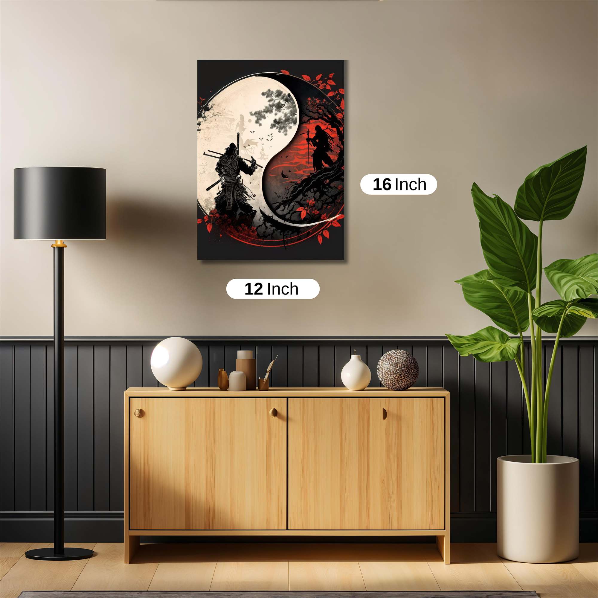 Samurai Serenity Safe Wall Magnetic / M