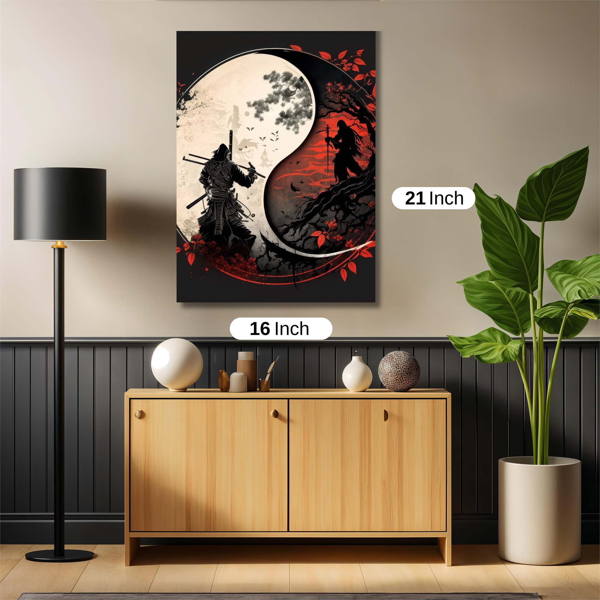 Samurai Serenity Safe Wall Magnetic / M