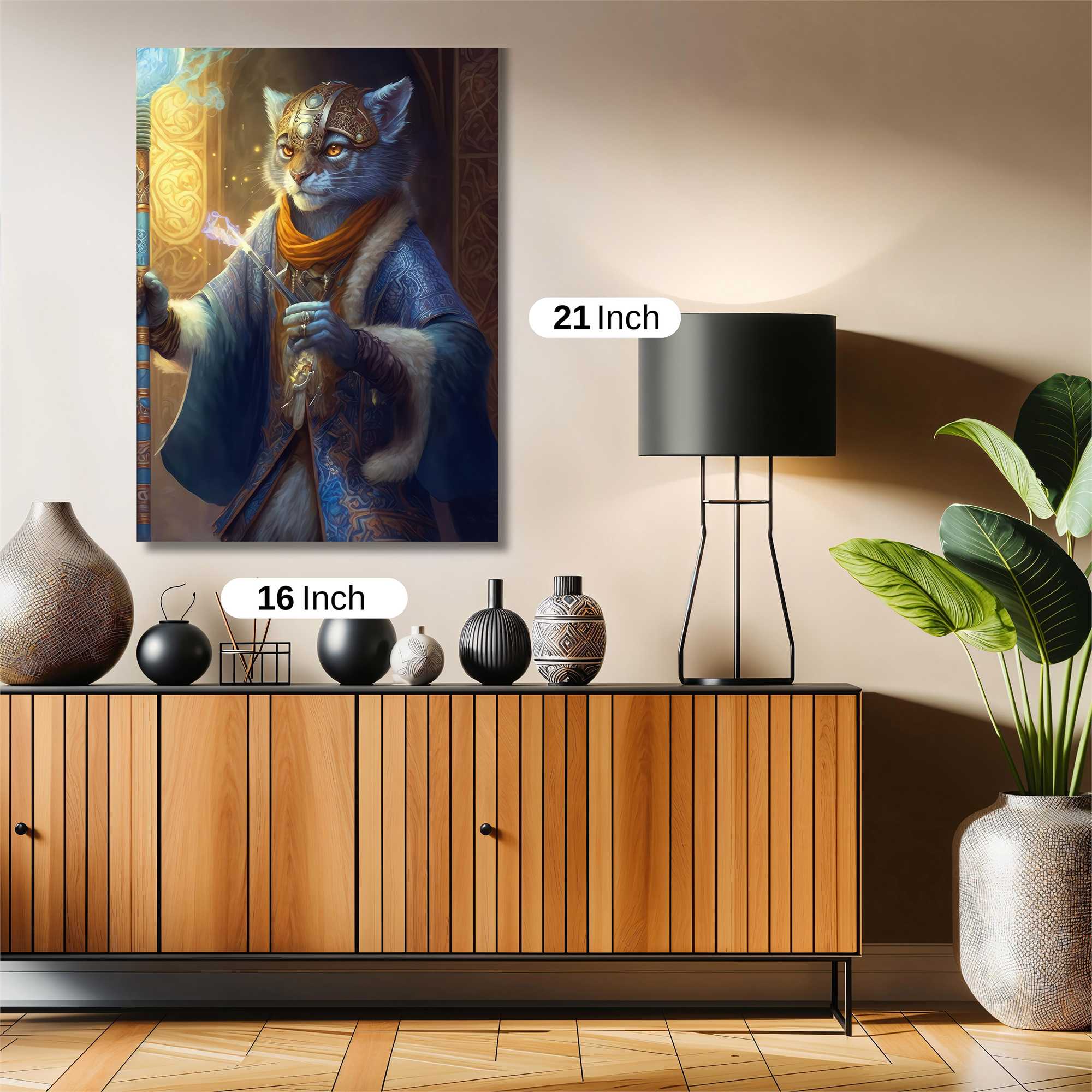 Mystic Warrior Safe Wall Magnetic / M