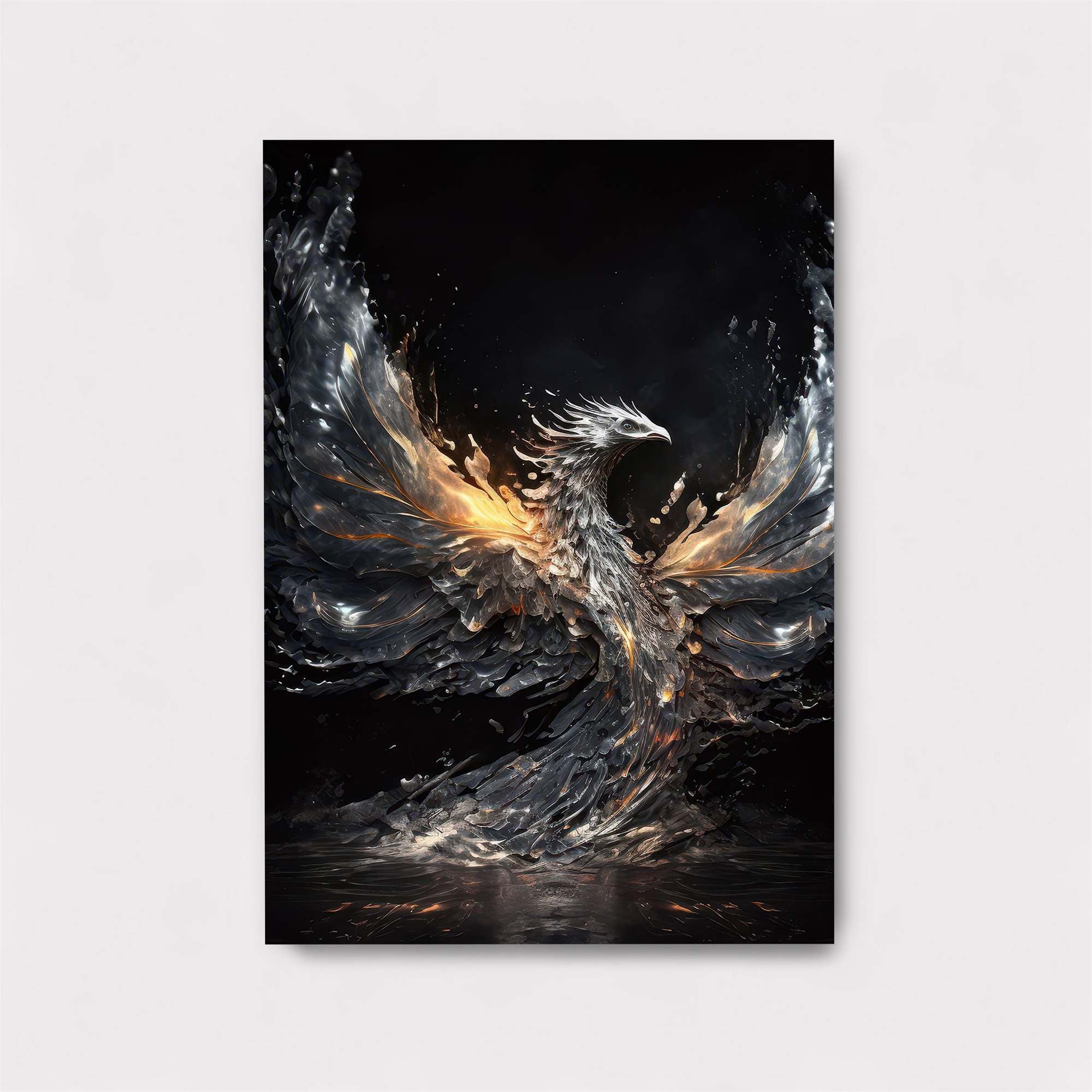 Phoenix Rebirth Safe Wall Magnetic / M