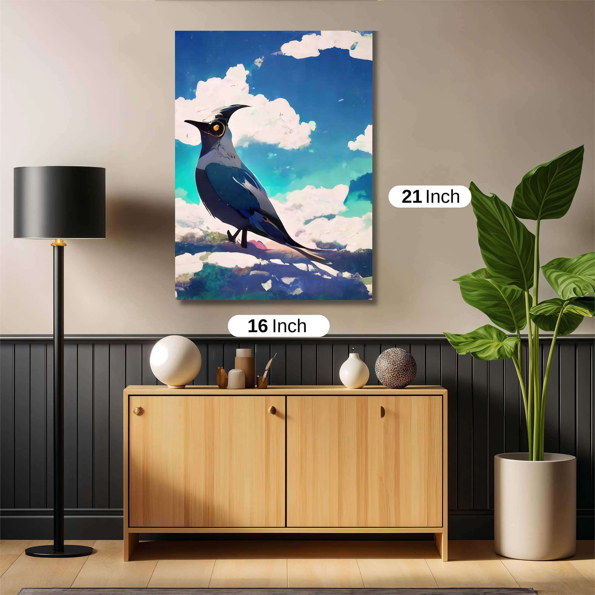 Bird Whisper Safe Wall Magnetic / M