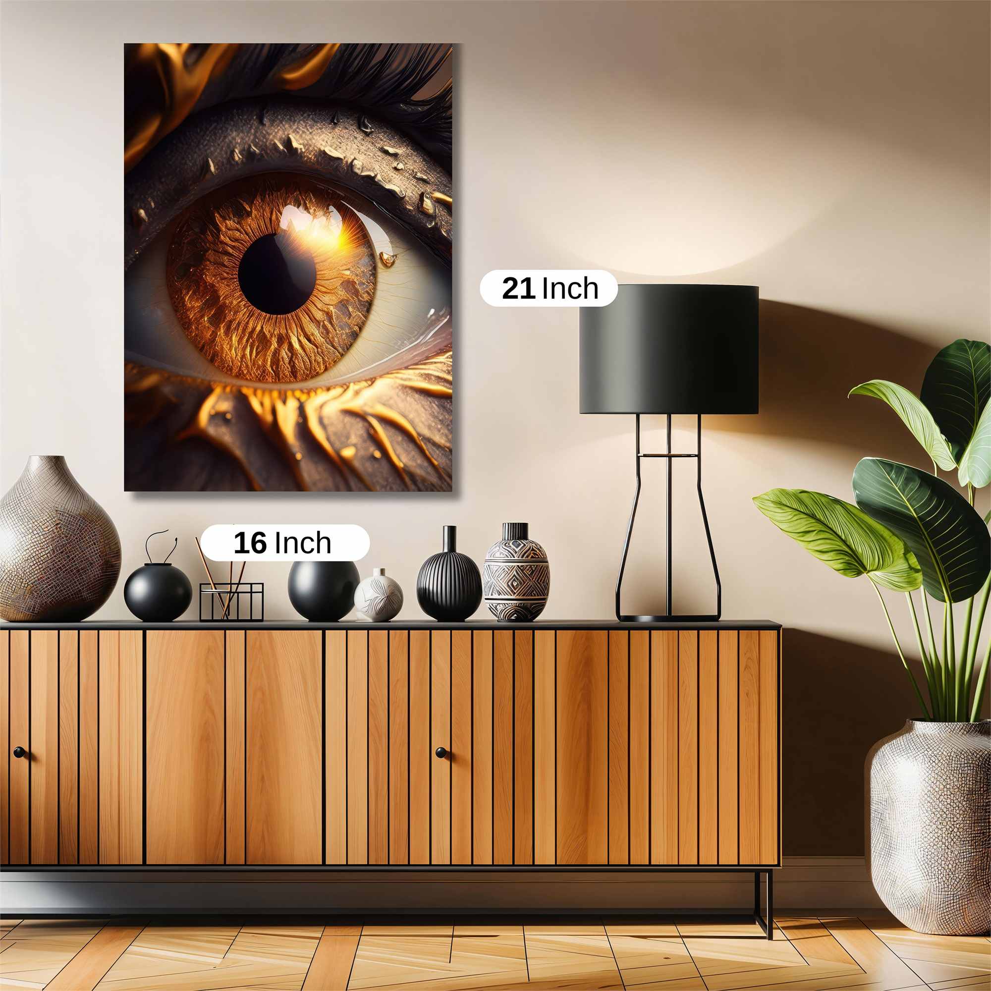 Ethereal Gaze Safe Wall Magnetic / M