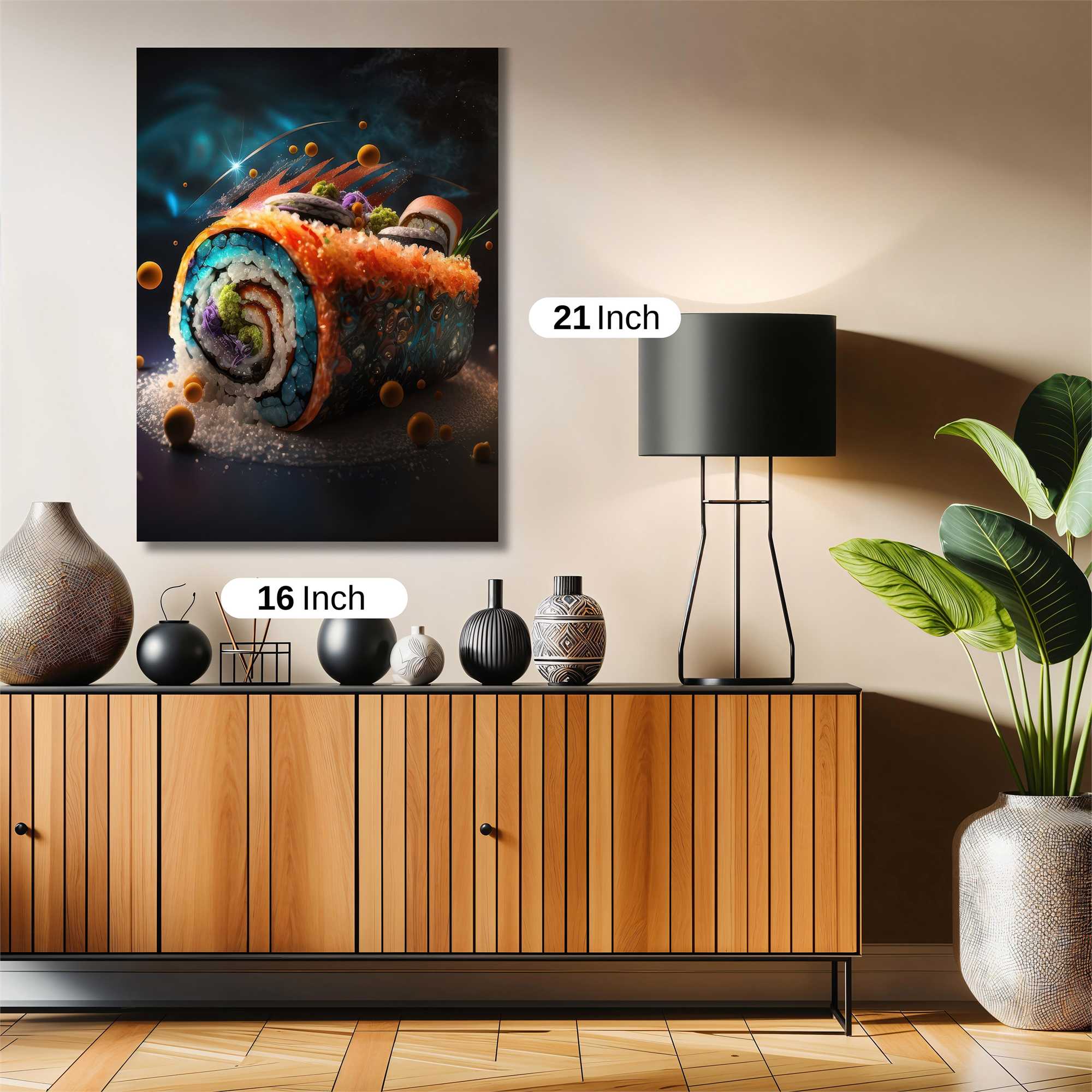 Sushi Galaxy Safe Wall Magnetic / M