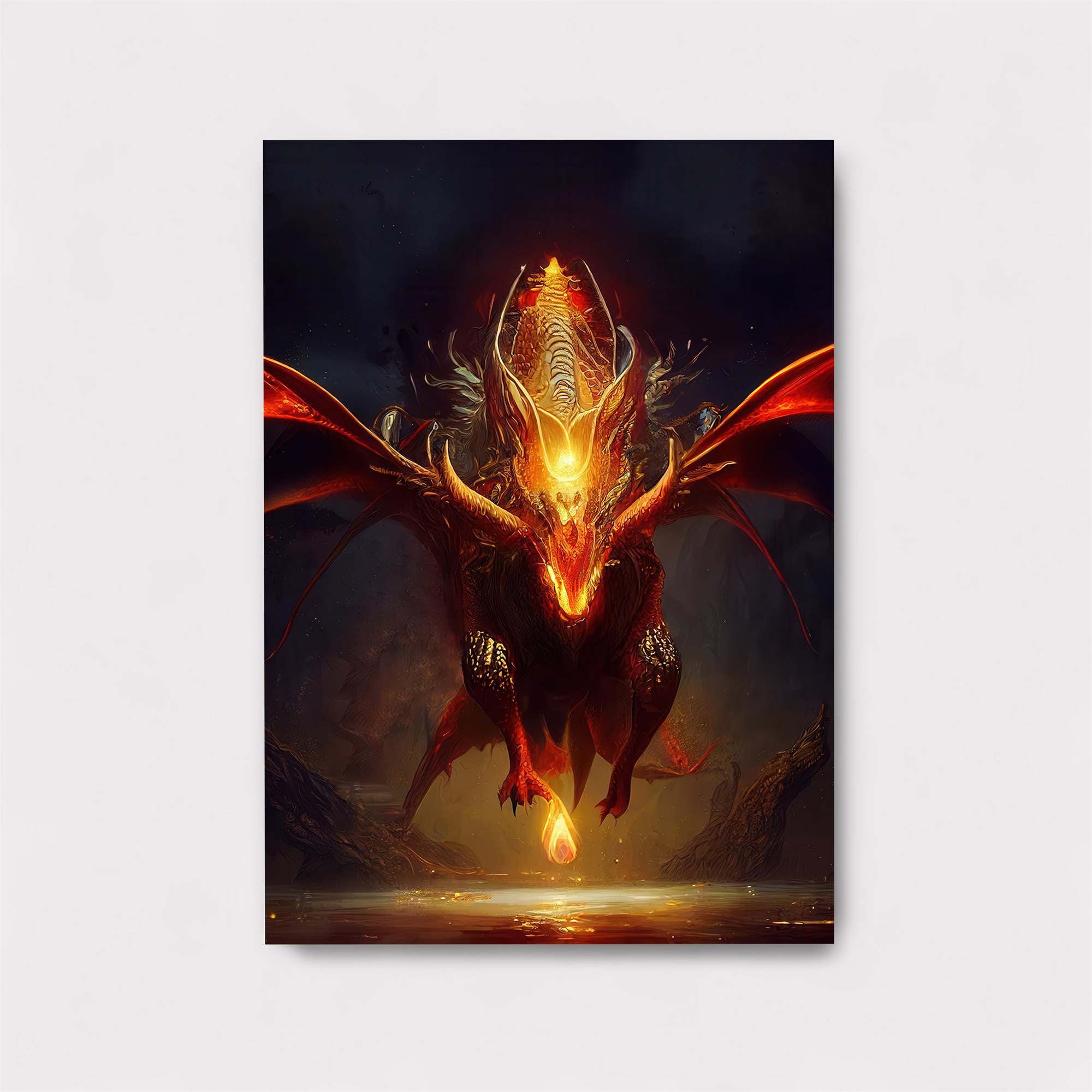 Dragon Blaze Safe Wall Magnetic / M