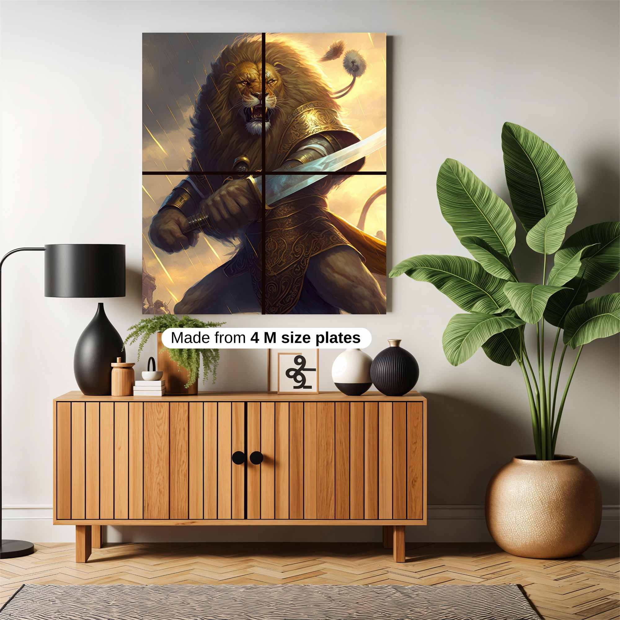 Aslan Victorious Safe Wall Magnetic / M