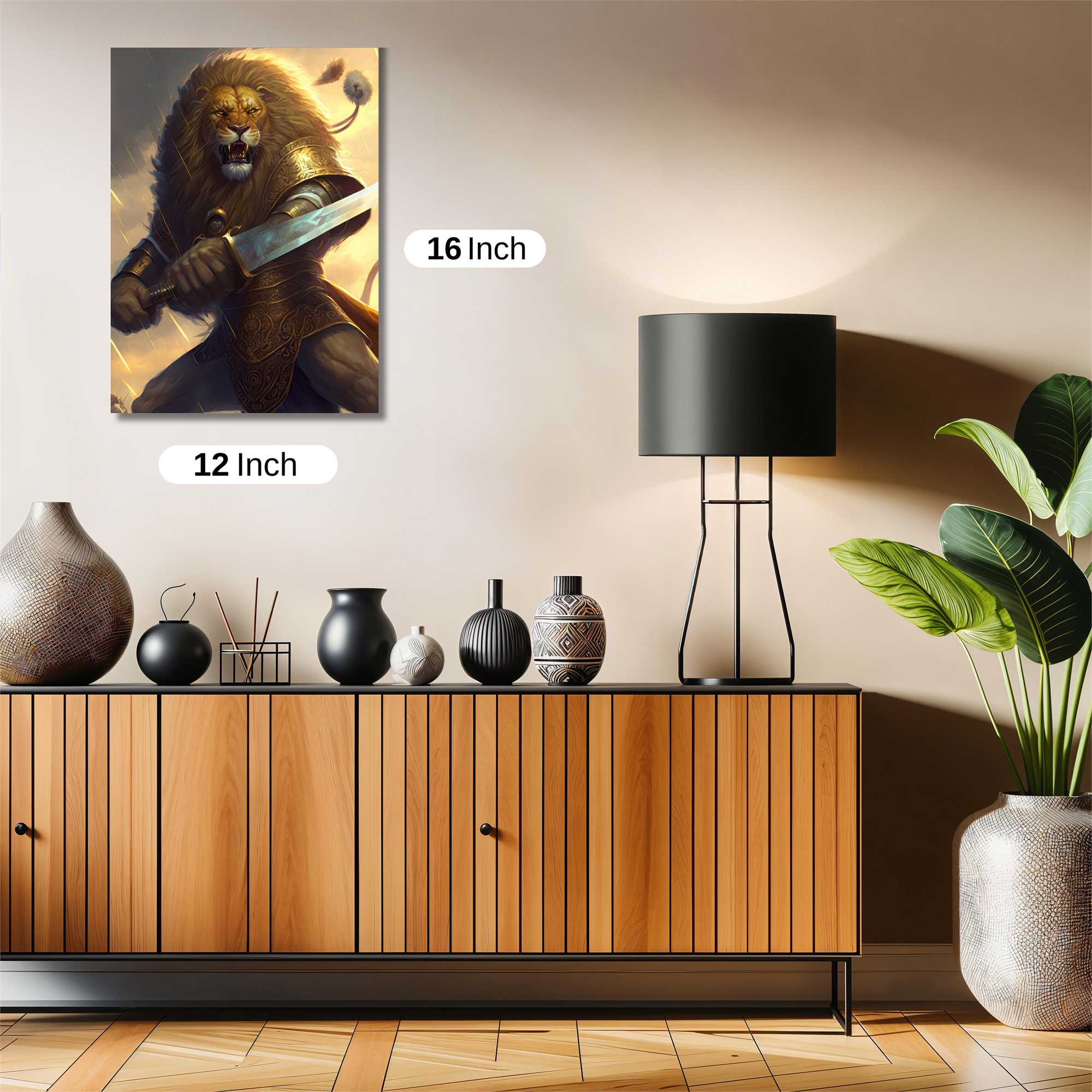 Aslan Victorious Safe Wall Magnetic / M