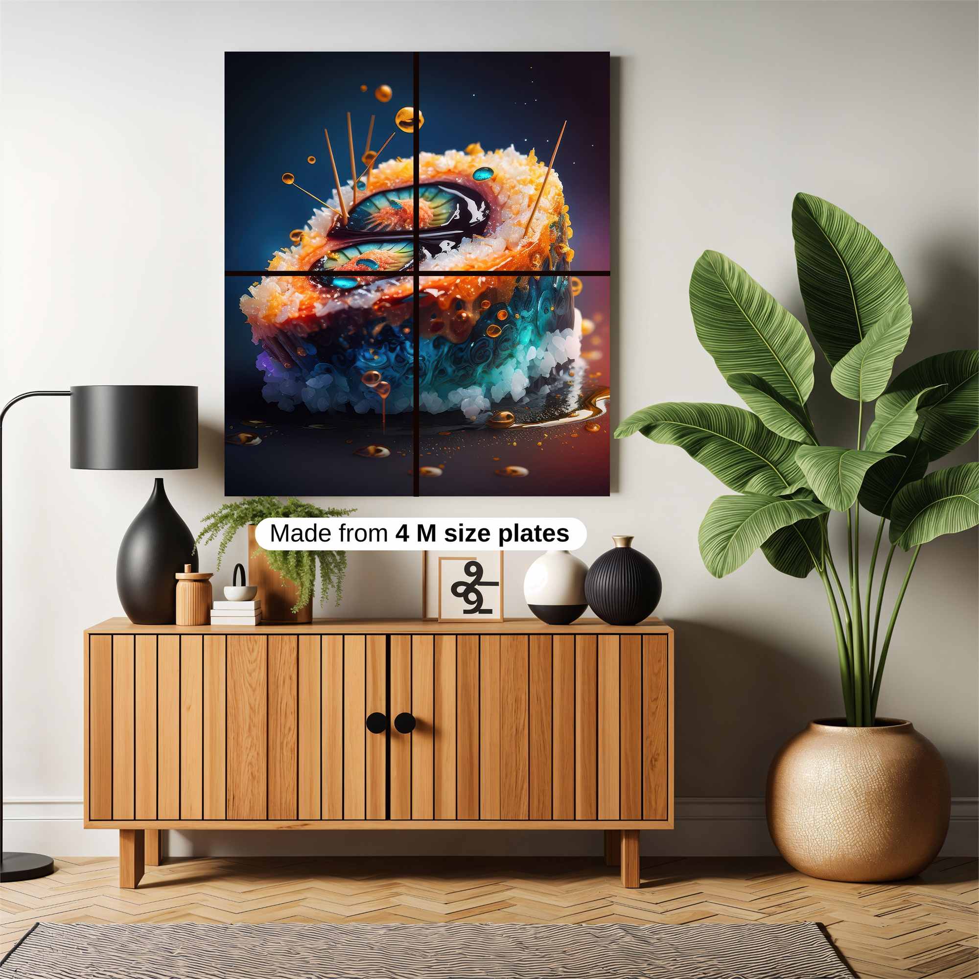 Sushi Dream Safe Wall Magnetic / M