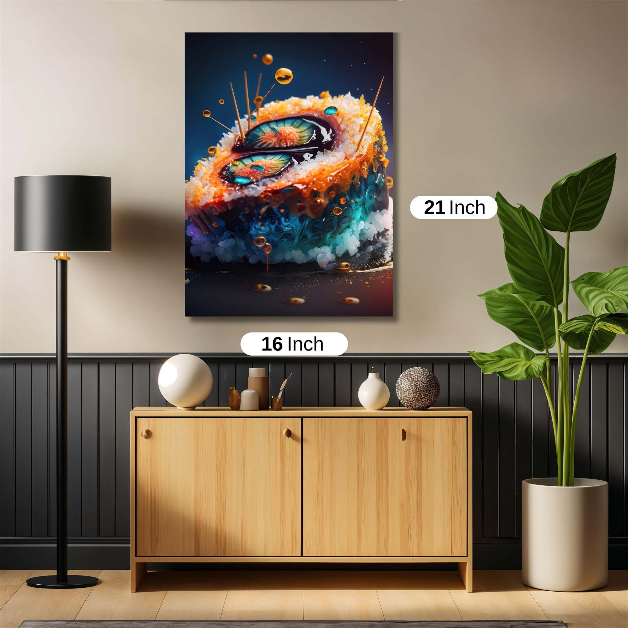Sushi Dream Safe Wall Magnetic / M