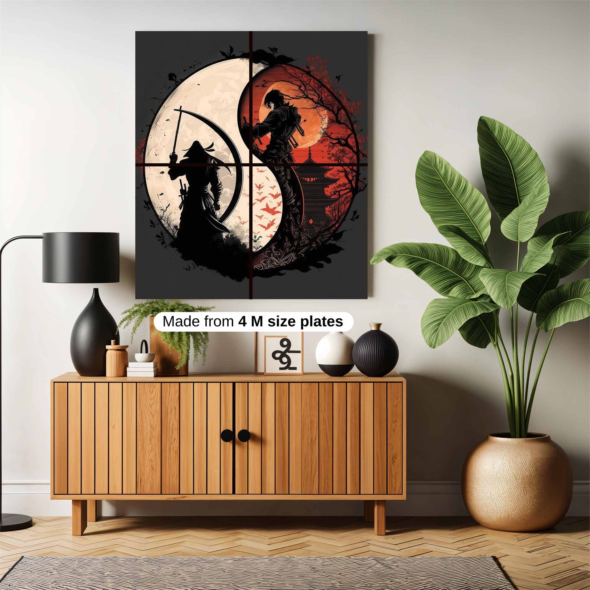 Samurai Serenity Safe Wall Magnetic / M