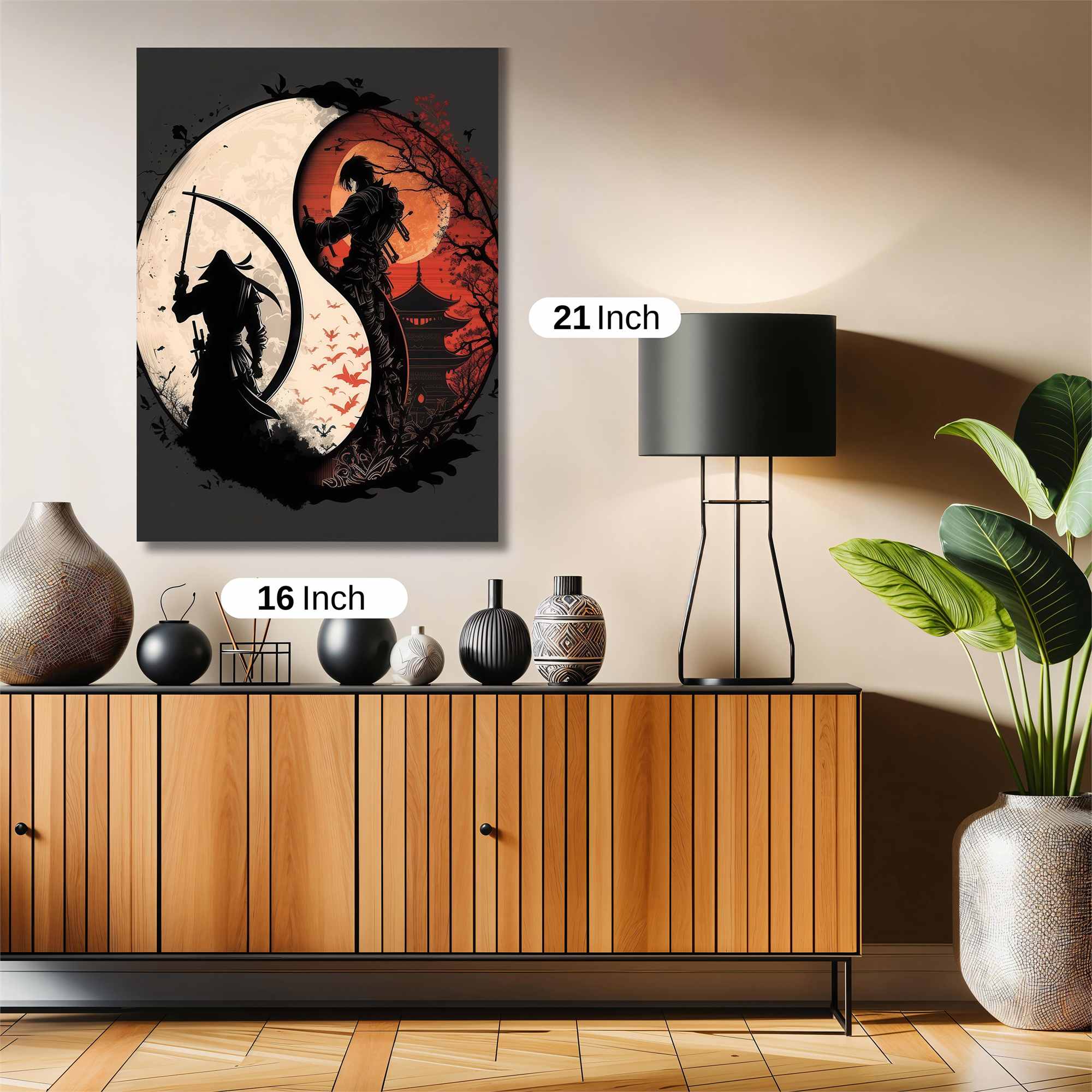 Samurai Serenity Safe Wall Magnetic / M