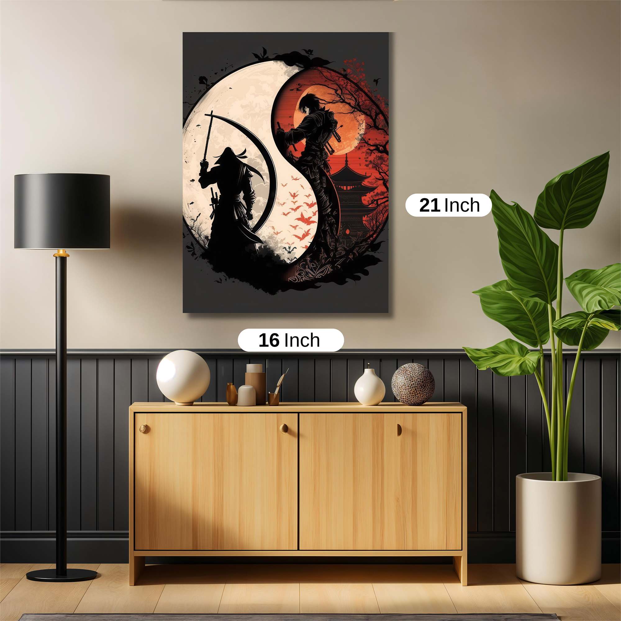 Samurai Serenity Safe Wall Magnetic / M