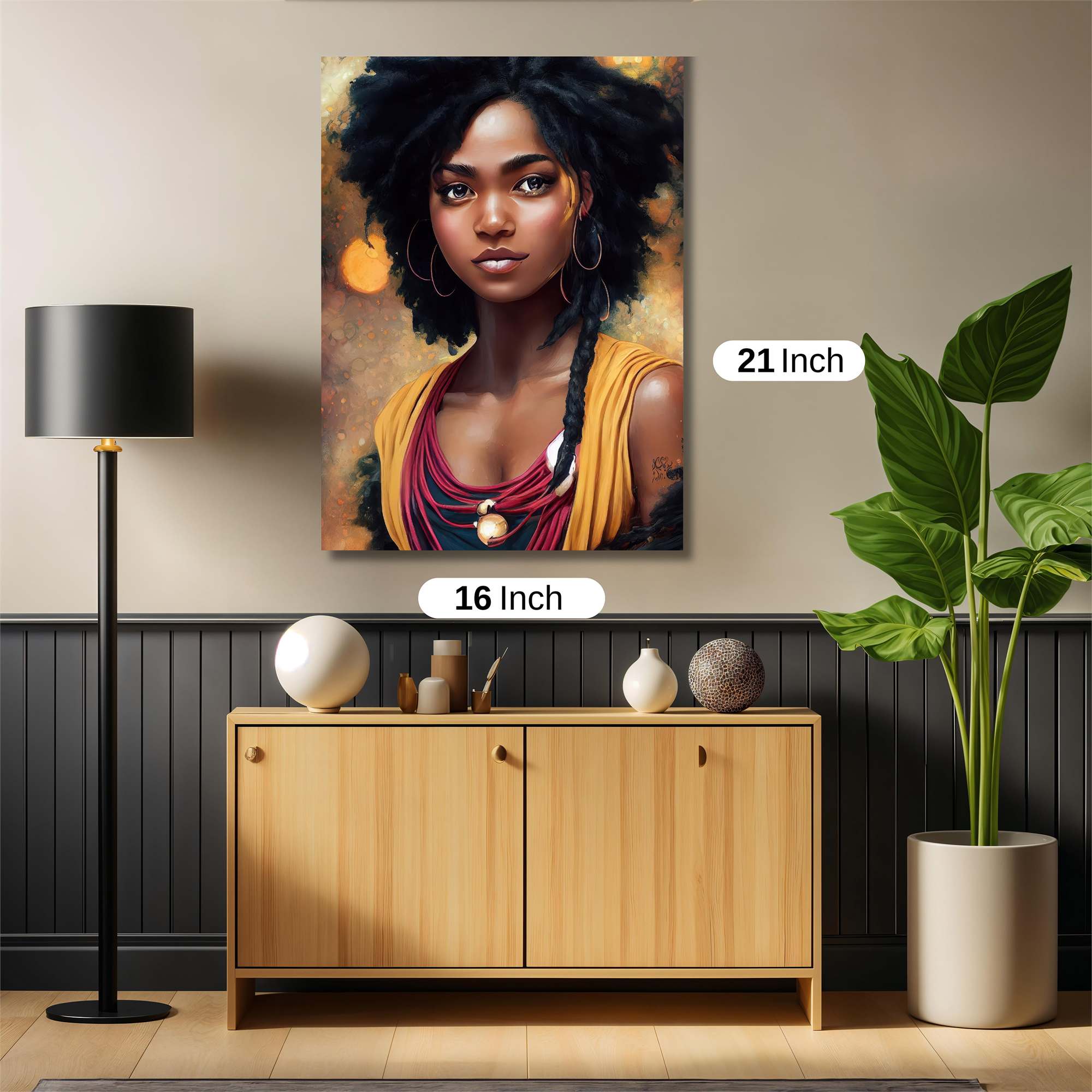 Afro Radiance Safe Wall Magnetic / M