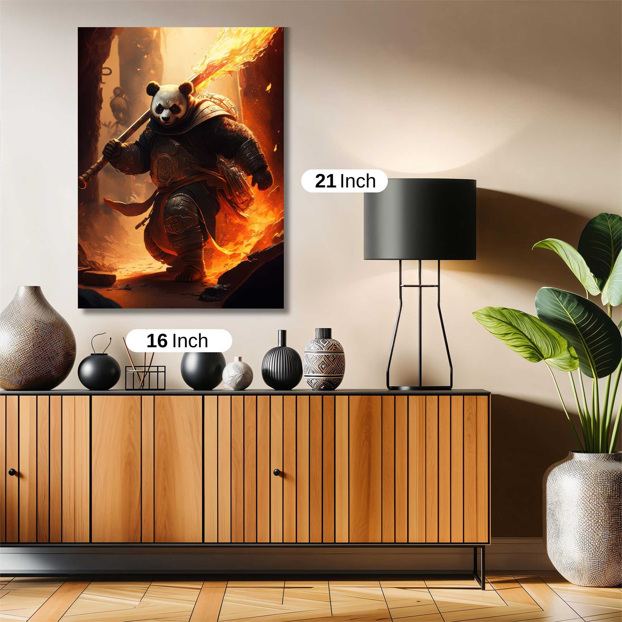 Panda Blaze Safe Wall Magnetic / M