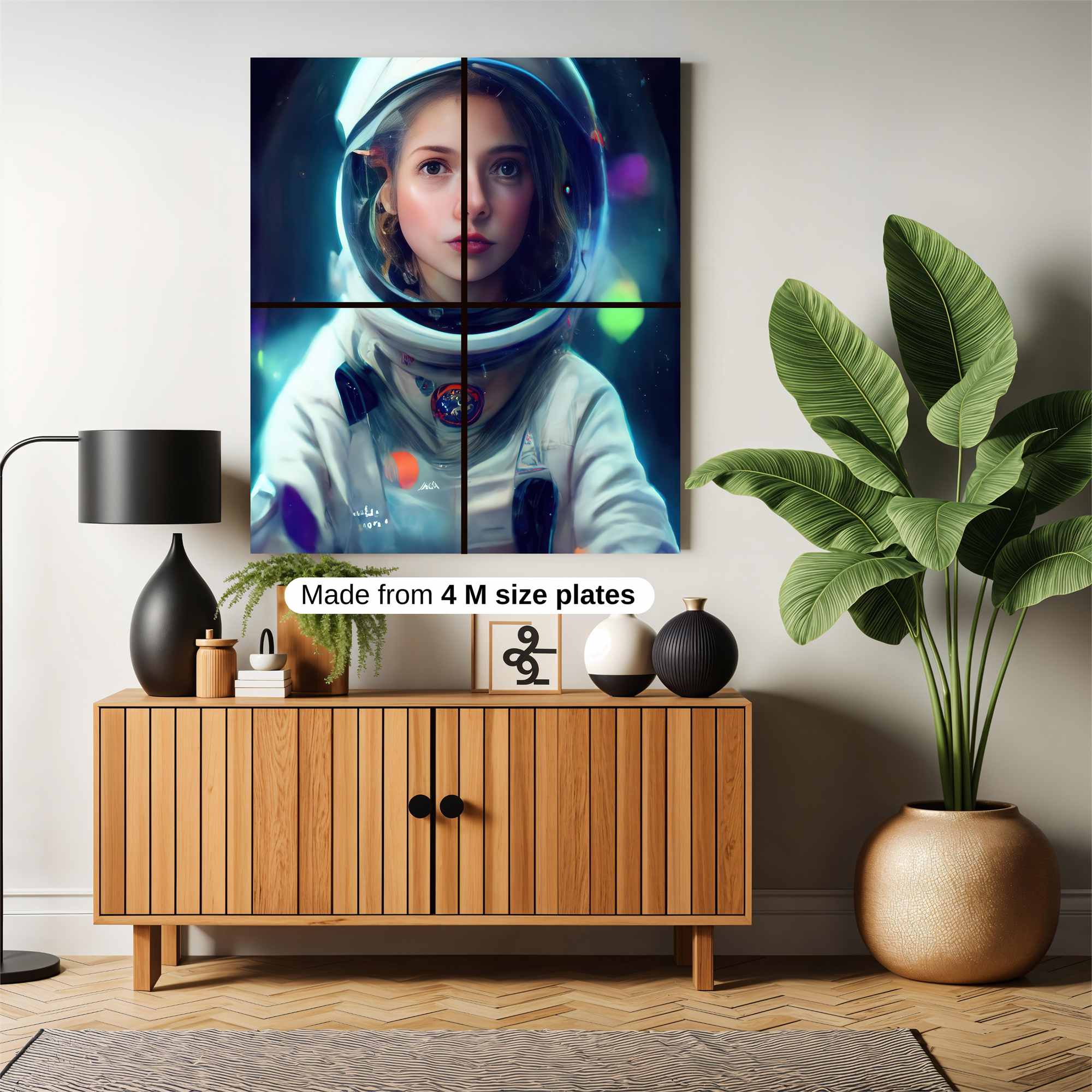 Astronaut Dreamer Safe Wall Magnetic / M