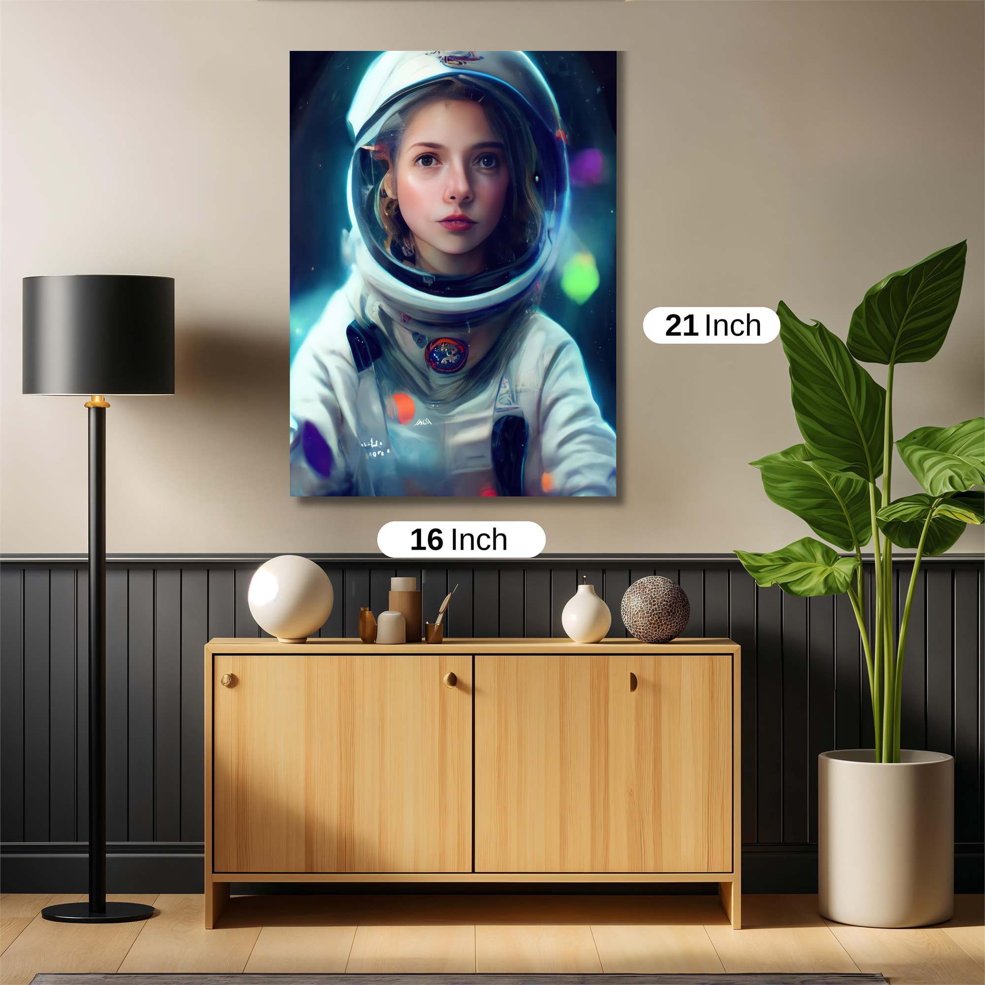 Astronaut Dreamer Safe Wall Magnetic / M